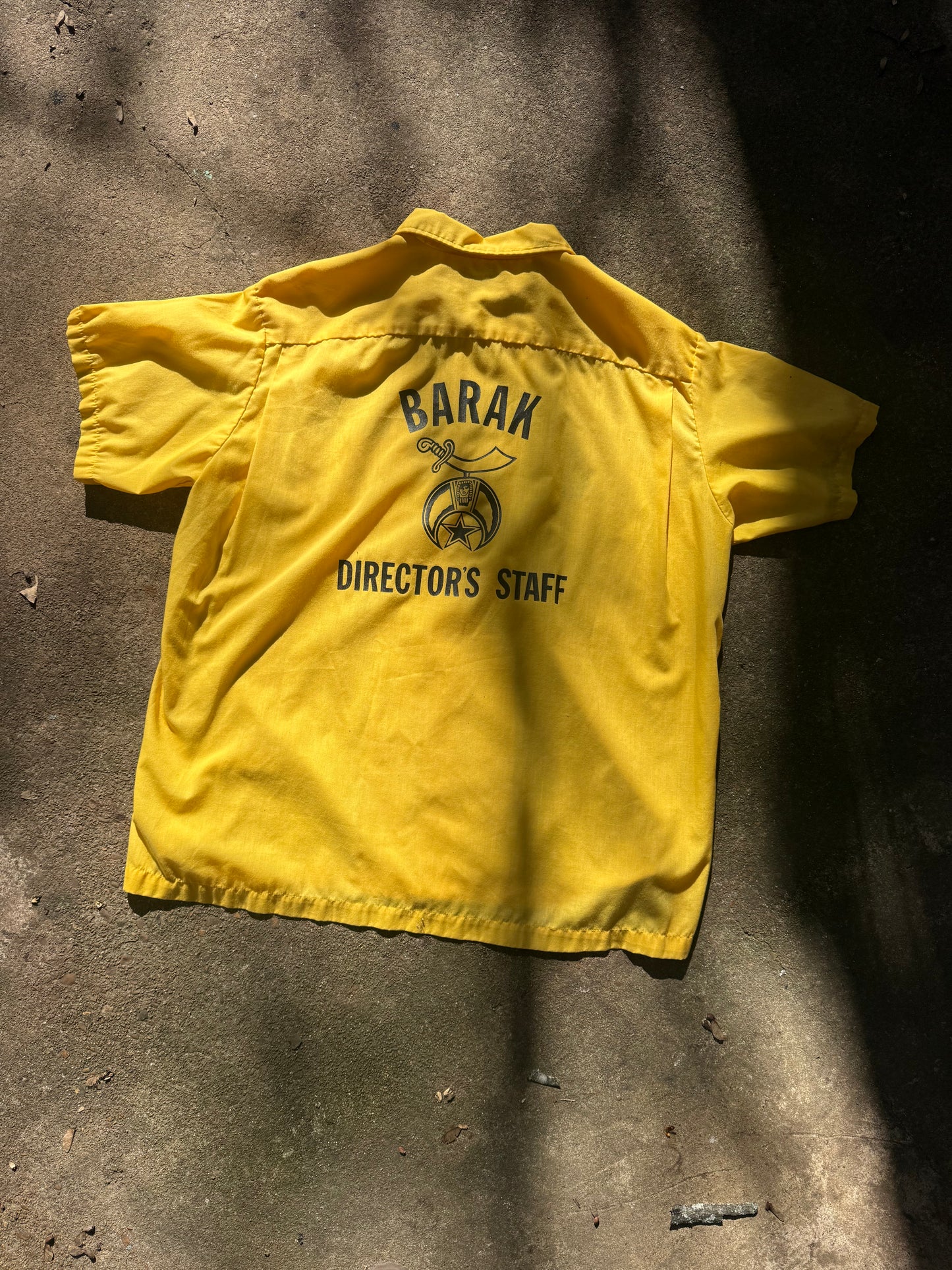1970's "Bud" Barak Directors Staff Bowling Shirt