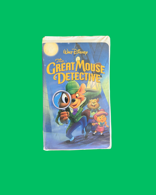 The Great Mouse Detective VHS