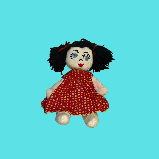 Vintage Handmade Folk Art Sock Doll