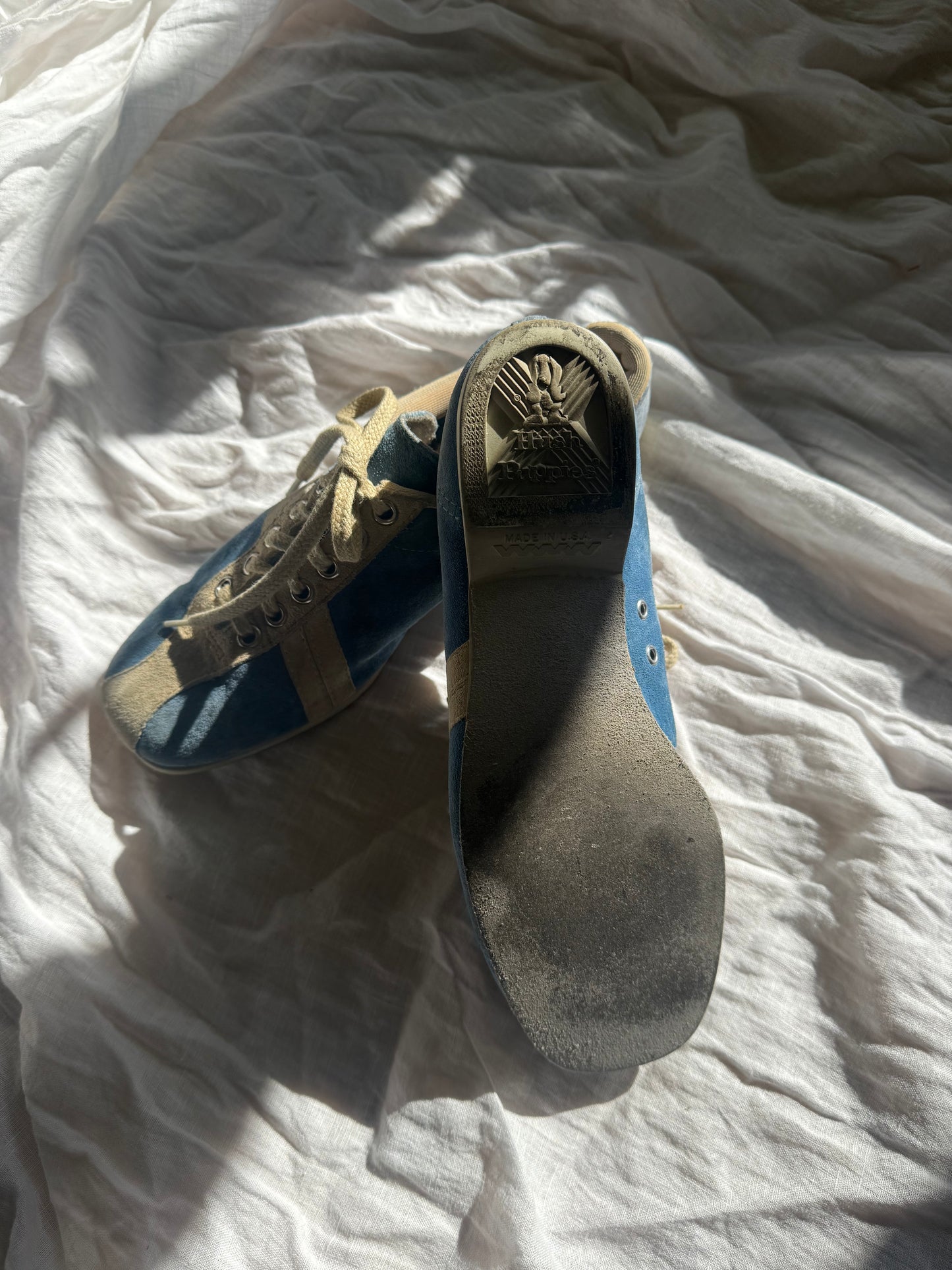 1970’s Blue Suede Women’s Hushpuppies Sneakers