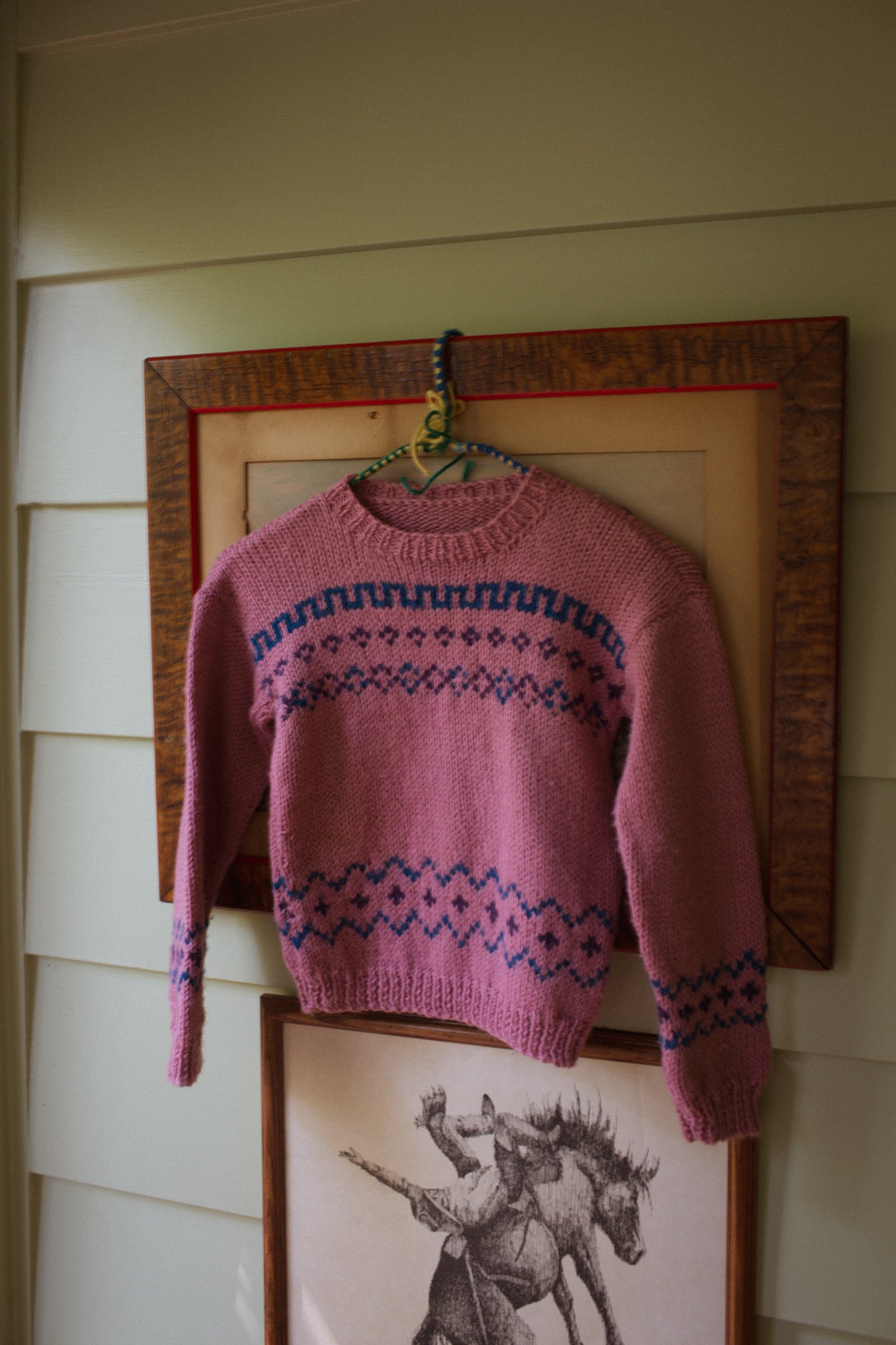 1970's Girls 6/7 Wool Sweater