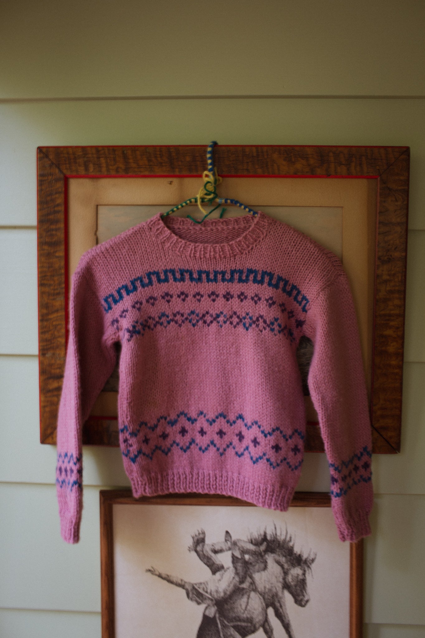 1970's Girls 6/7 Wool Sweater