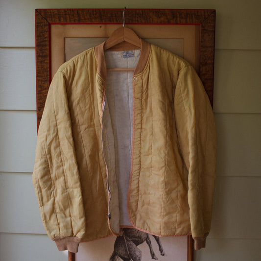 1950's Quilted Nylon Liner Jacket