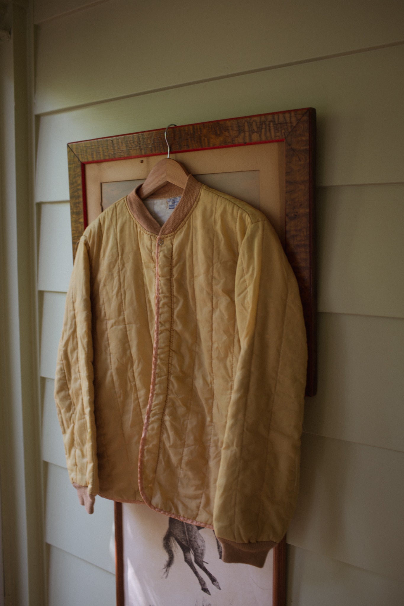 1950's Quilted Nylon Liner Jacket
