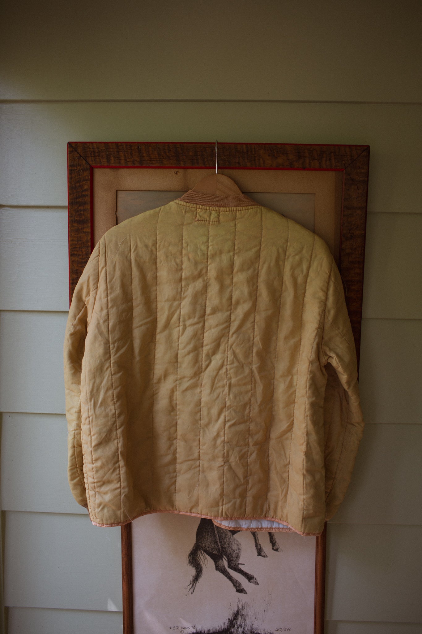 1950's Quilted Nylon Liner Jacket