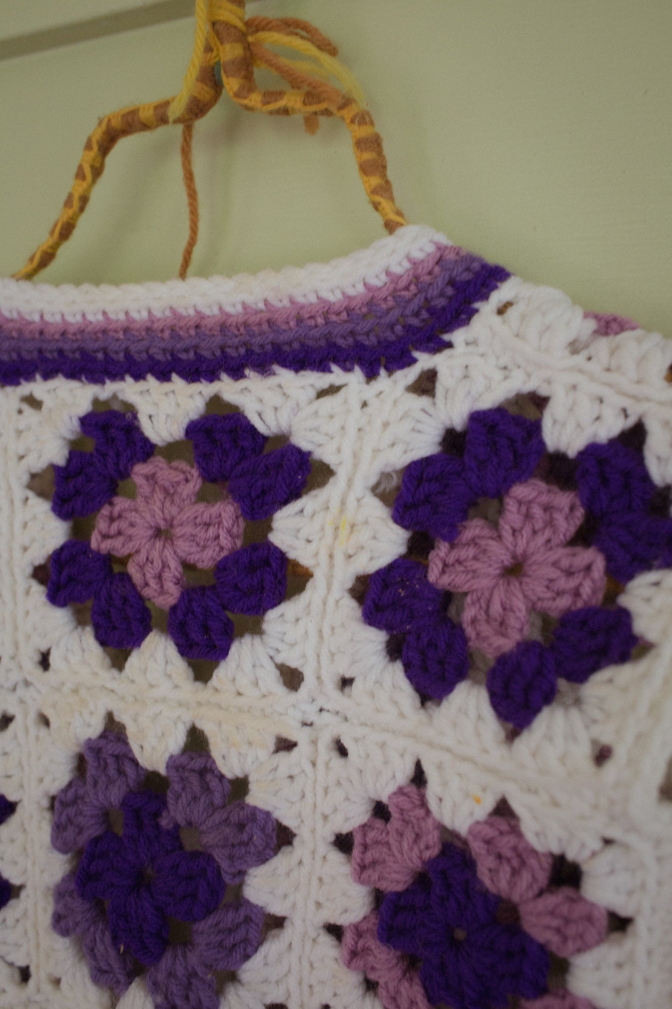 70's Girls Crocheted Vest