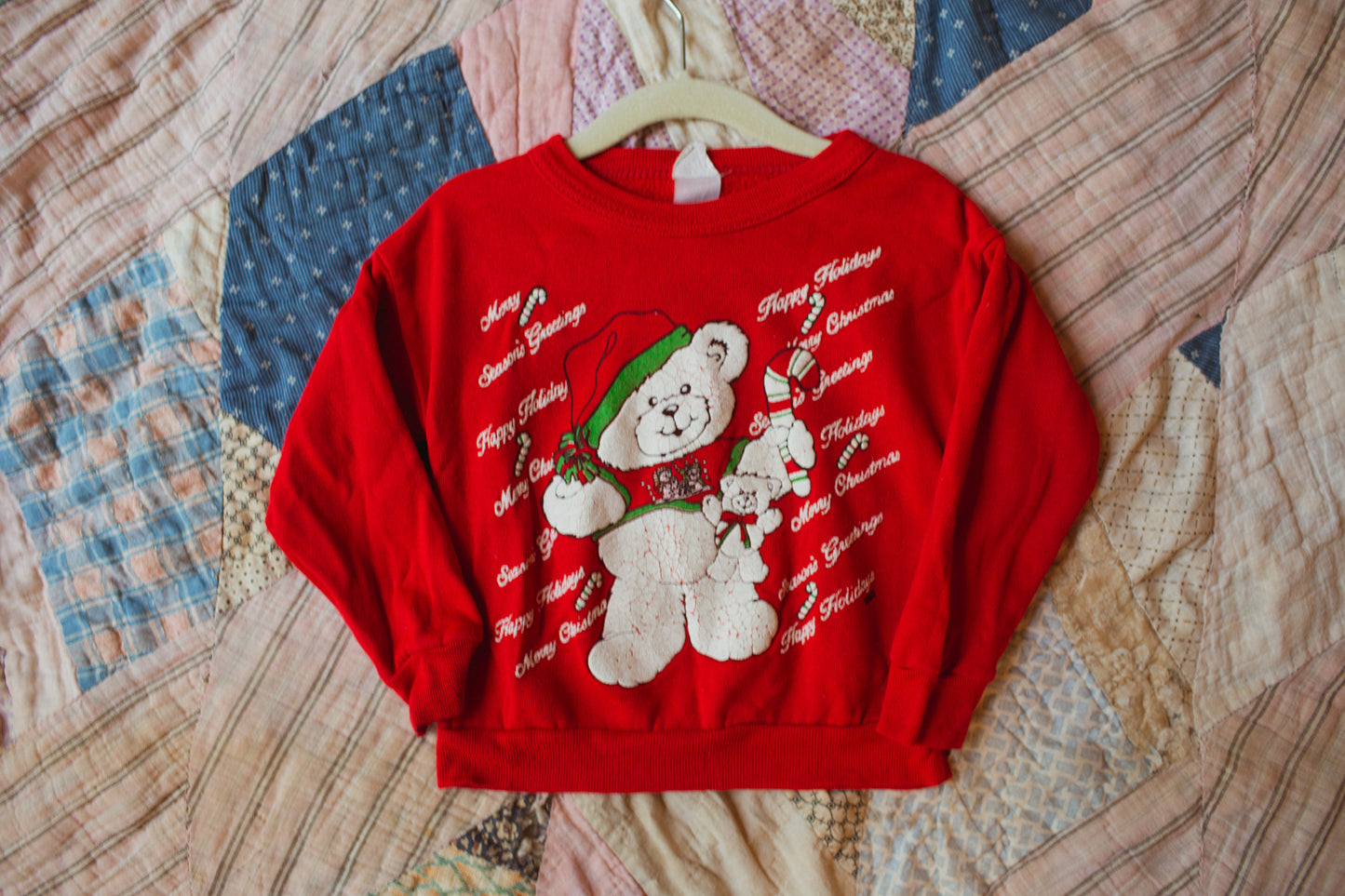 1980's Toddler Holiday Sweatshirt