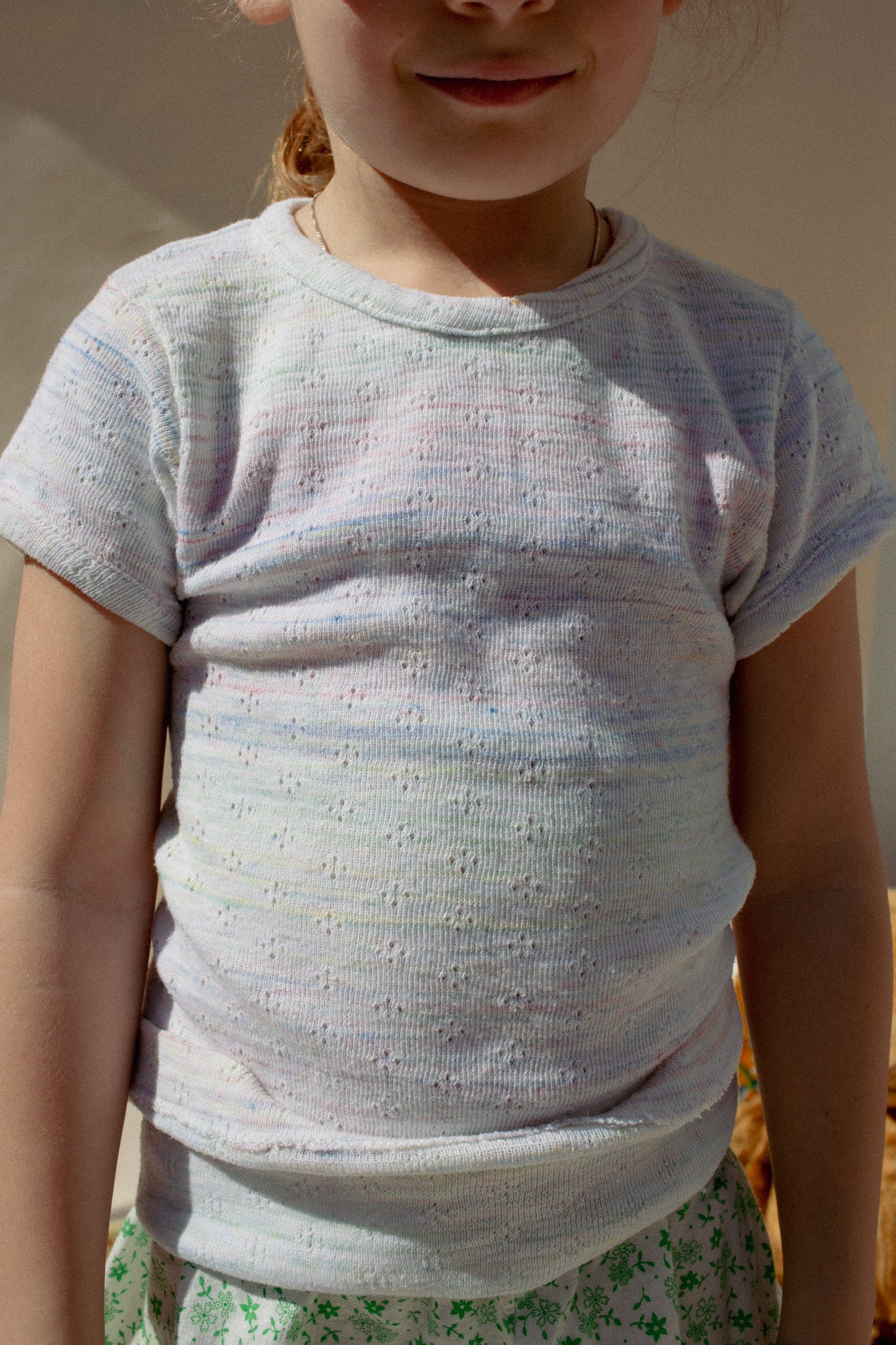 1970's Multi Color Pastel Tee