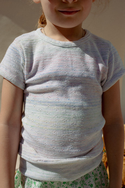 1970's Multi Color Pastel Tee