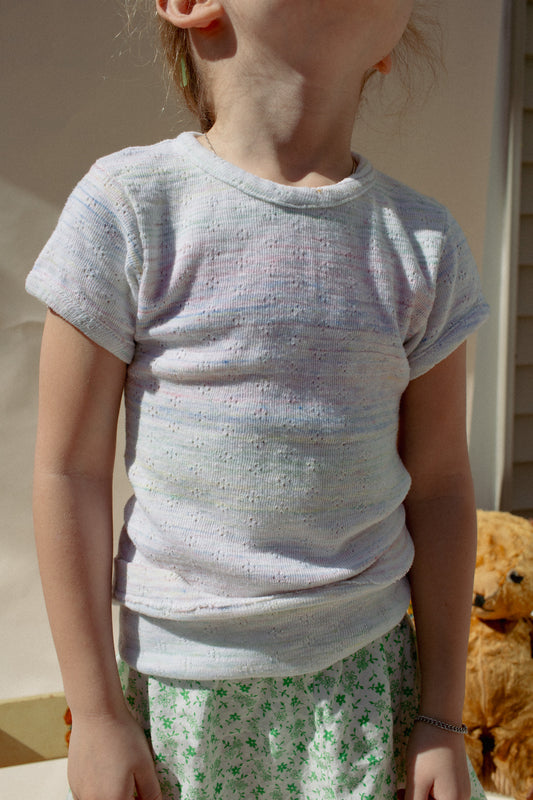 1970's Multi Color Pastel Tee