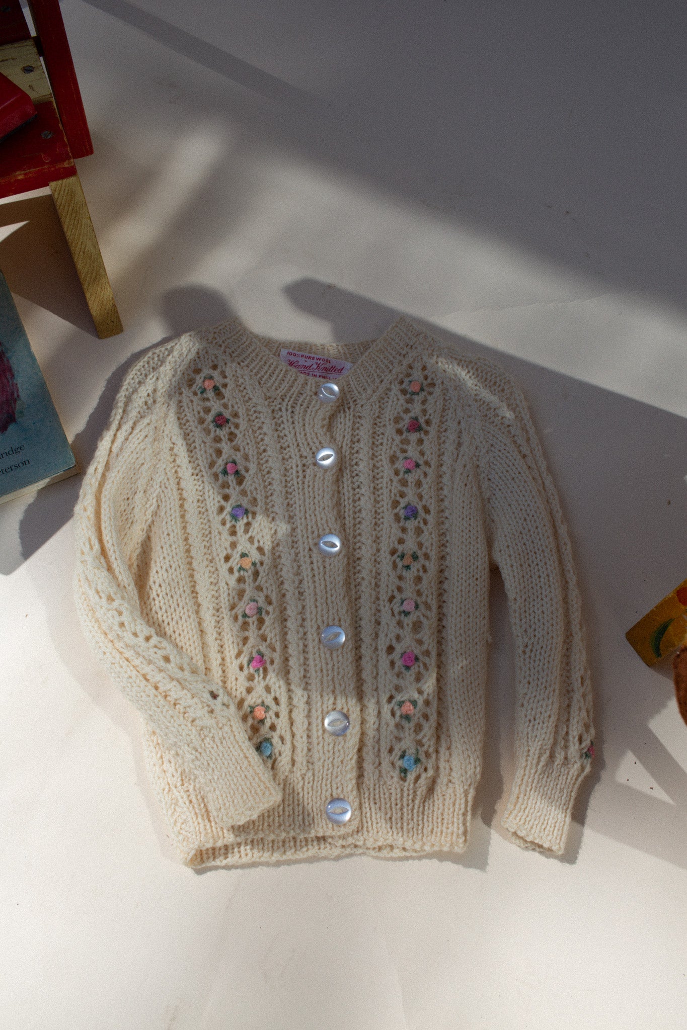 1980's Wool Handknit Sweater