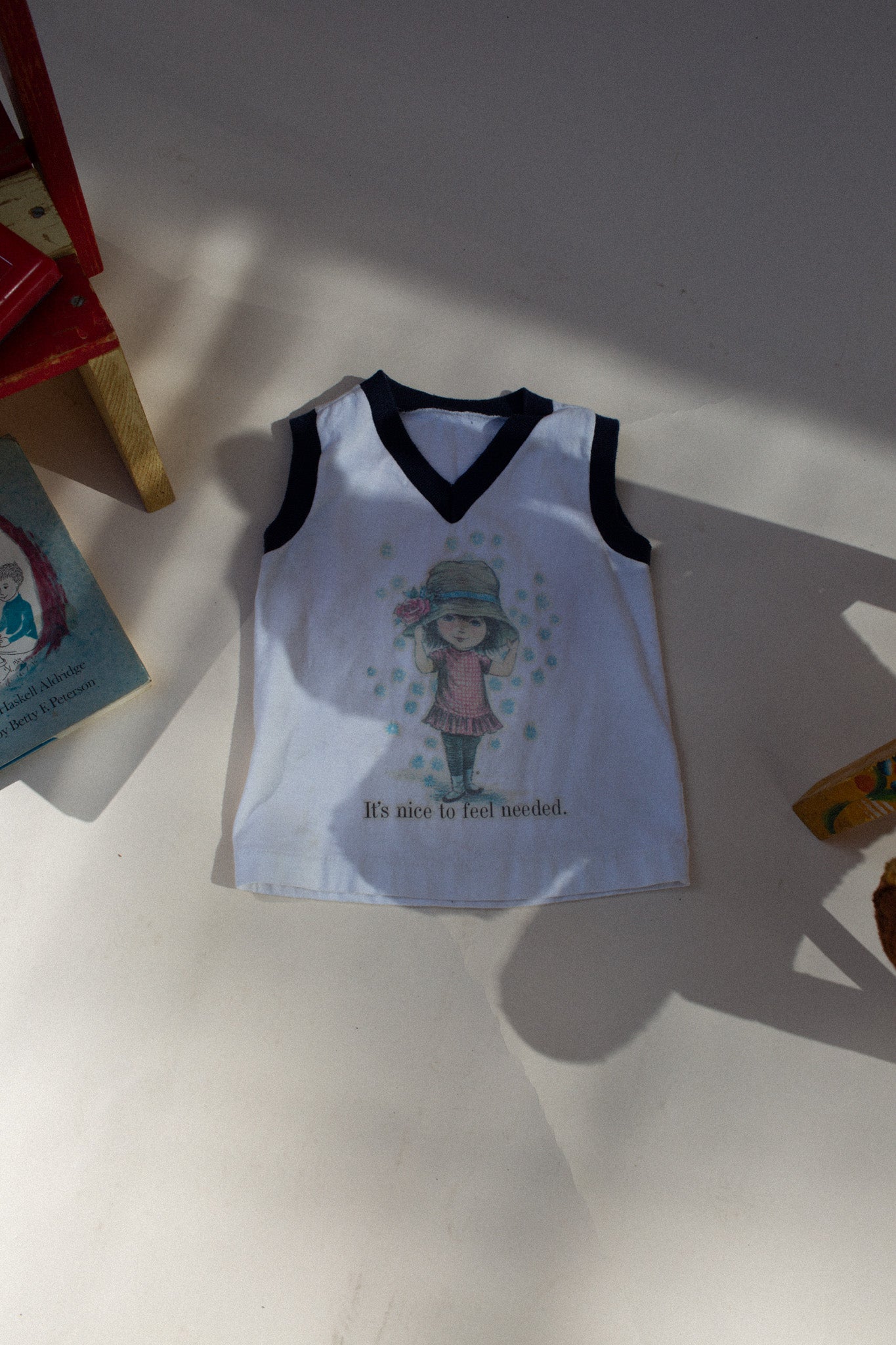 1970s's Toddler Graphic Tank