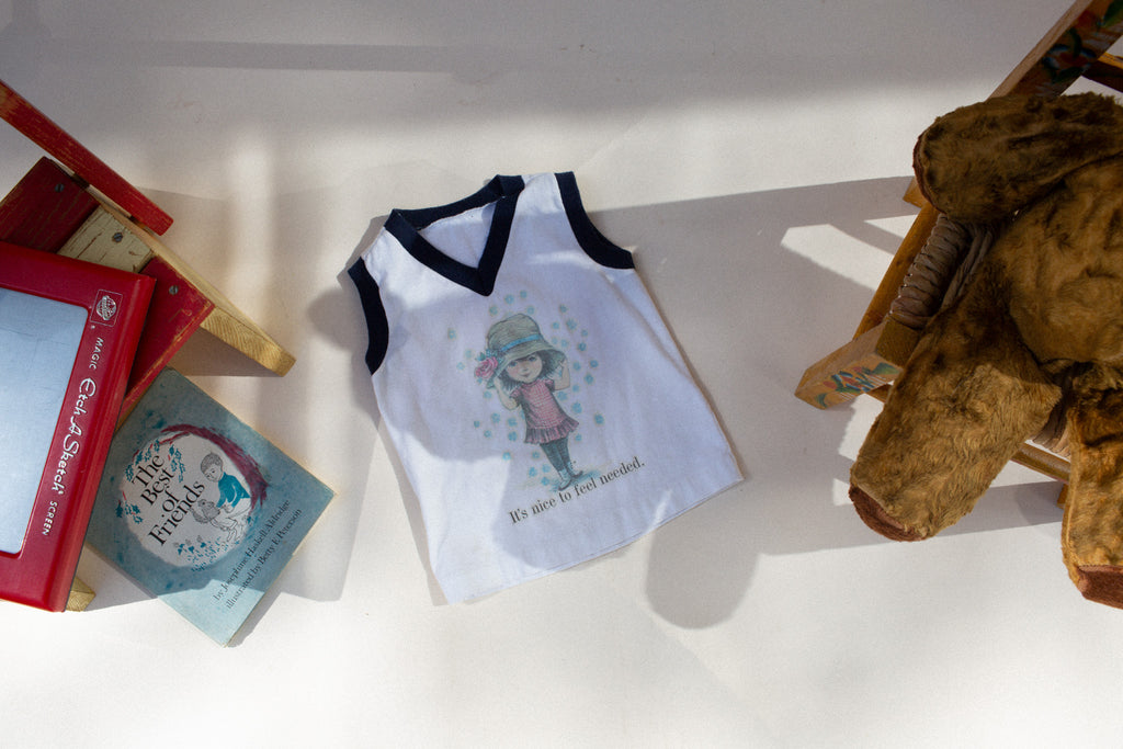 1970s's Toddler Graphic Tank