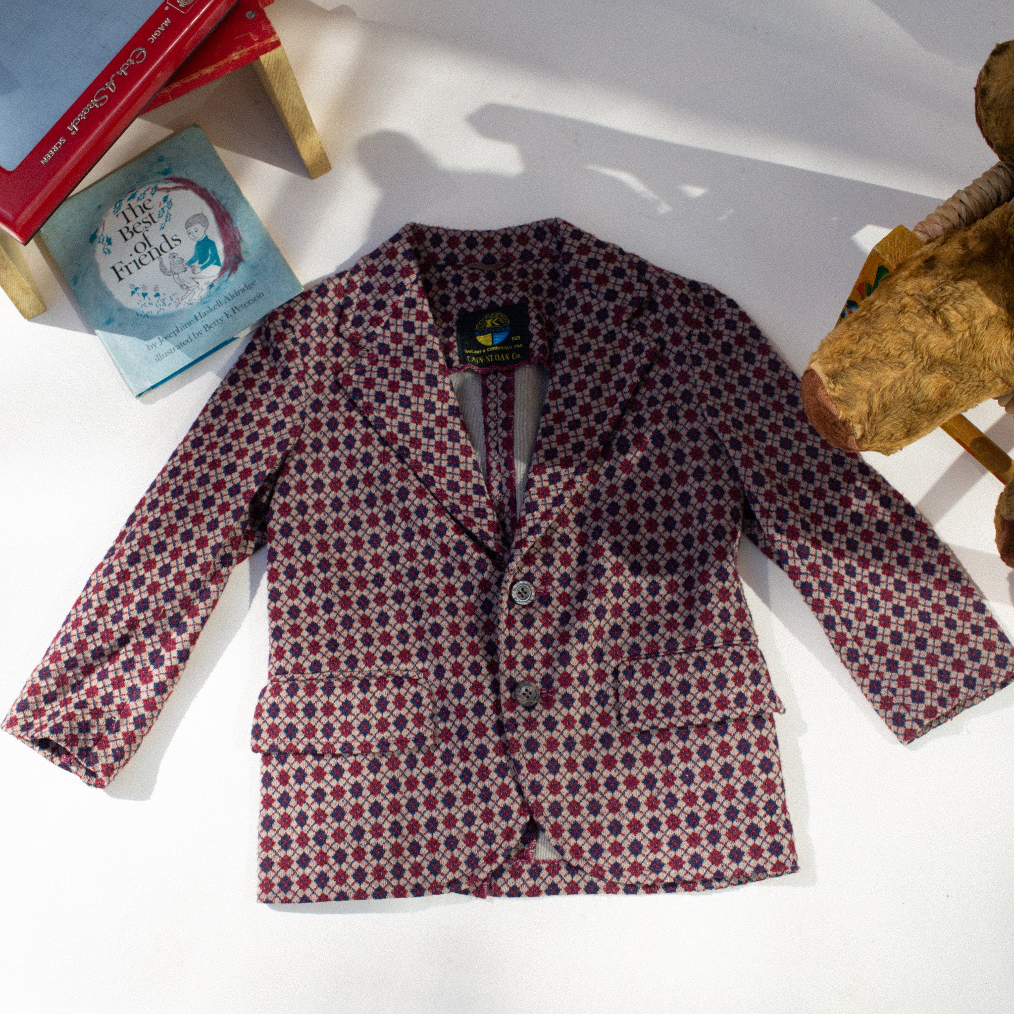 1970's Polyester Kids Blazer