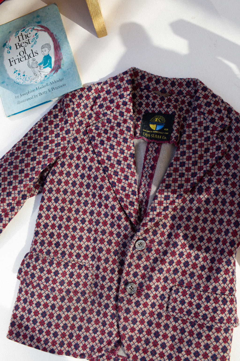 1970's Polyester Kids Blazer