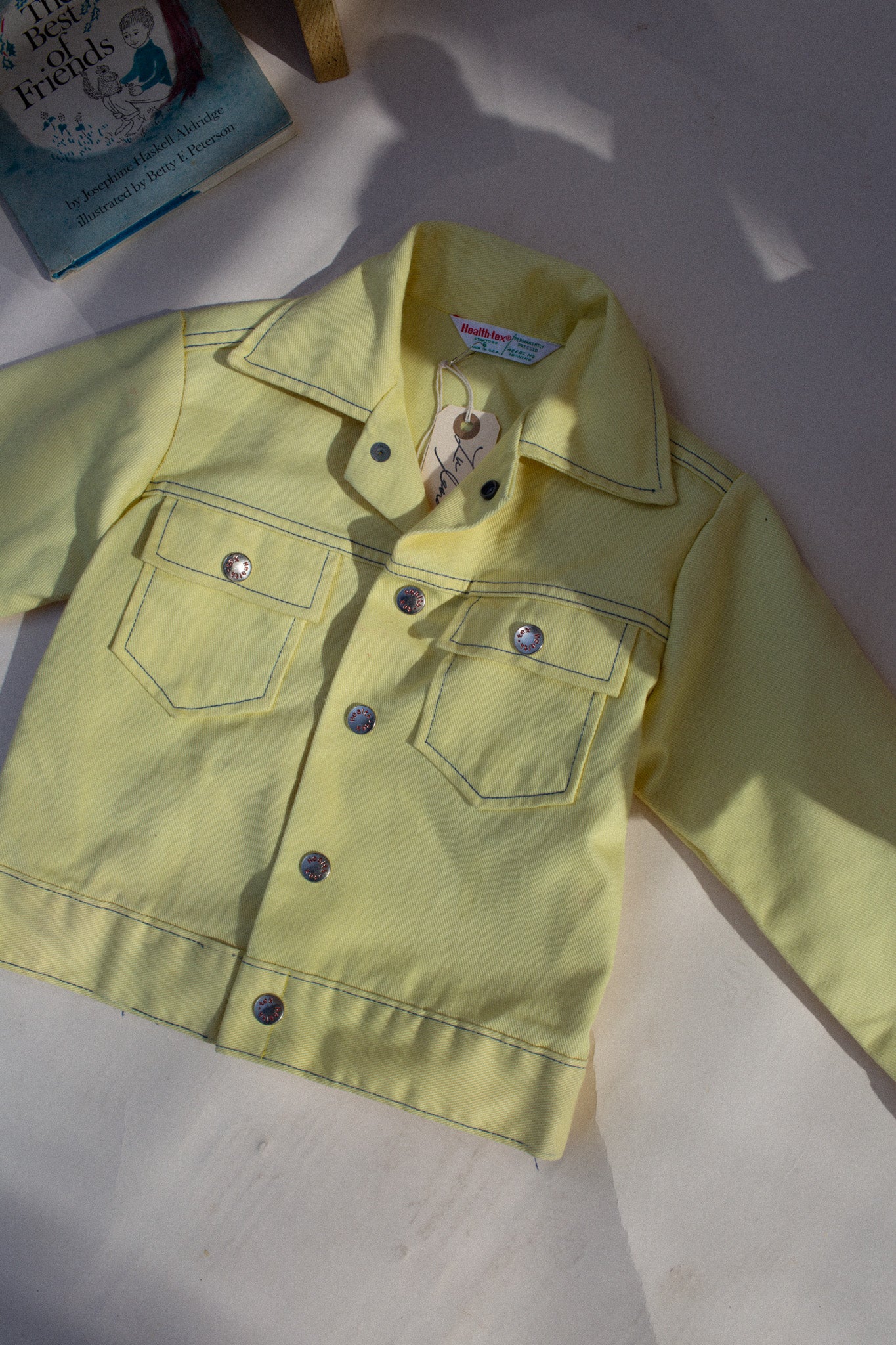1970's Yellow Denim Jacket