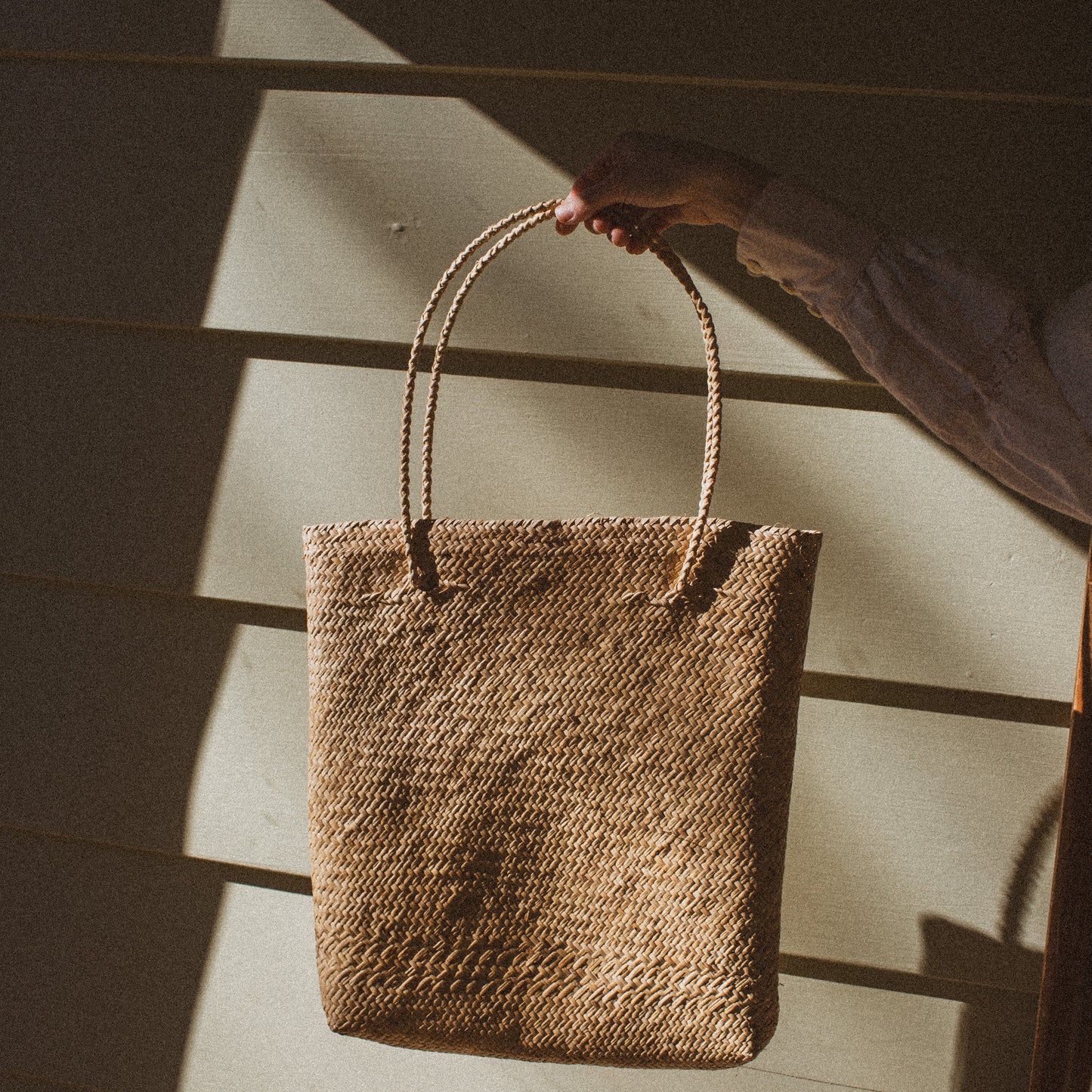 Vintage Woven Tote