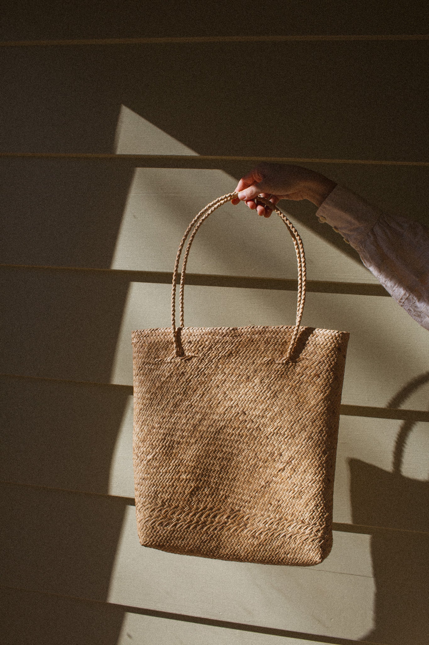 Vintage Woven Tote