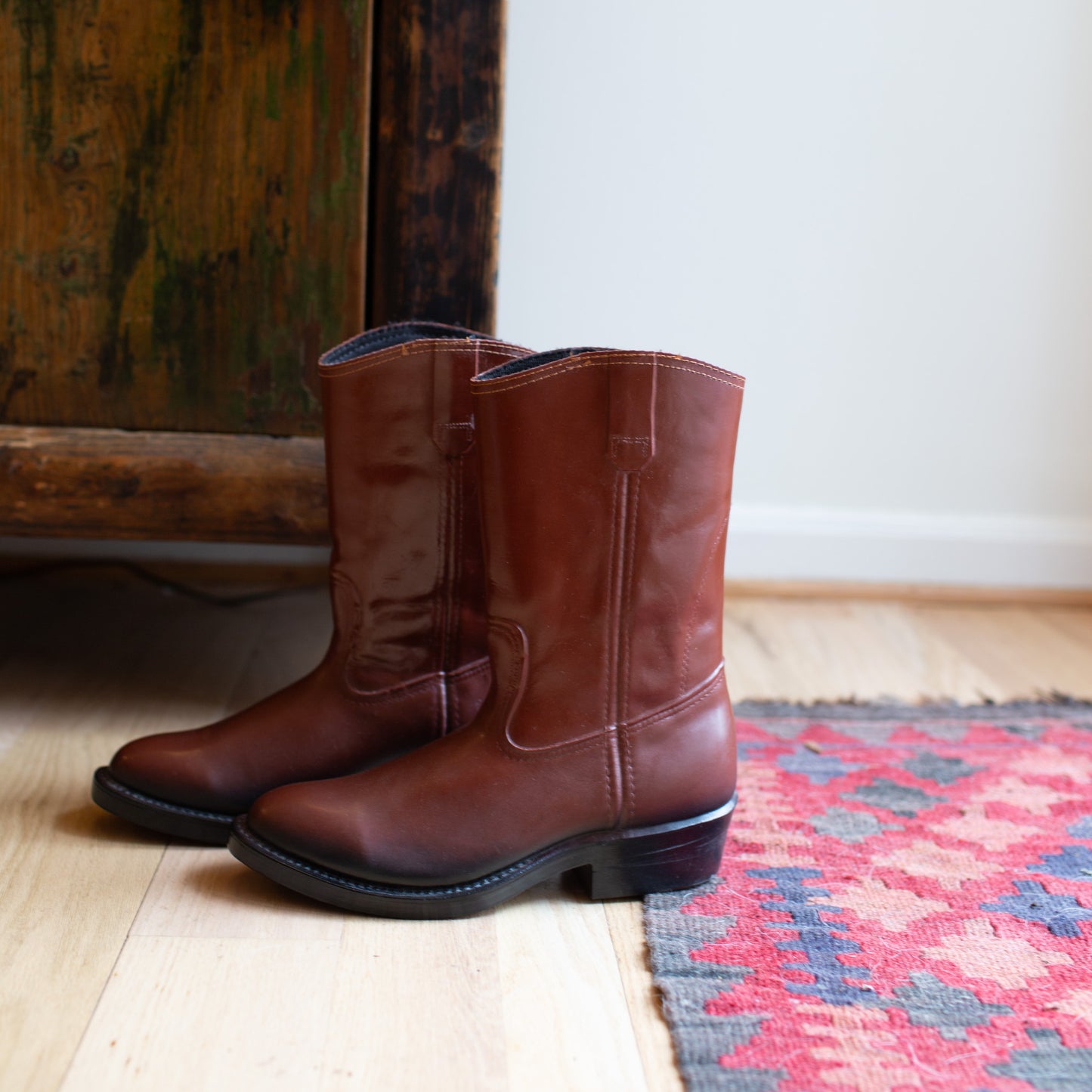 Vintage Rubber Cowboy Boots