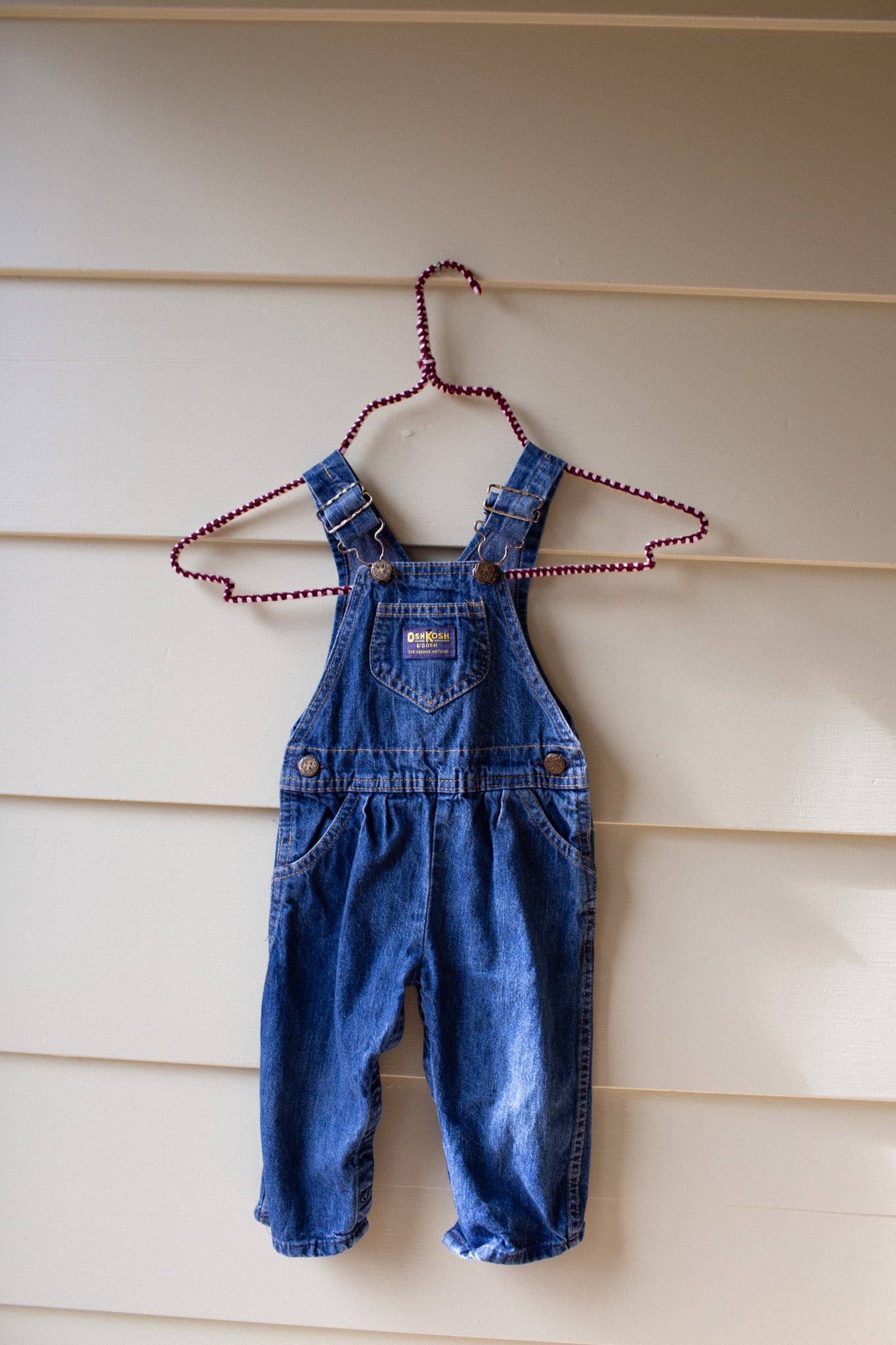 Vintage OshKosh Toddler Girls Overalls