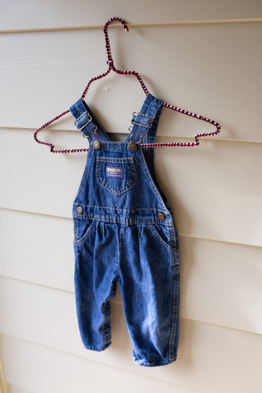 Vintage OshKosh Toddler Girls Overalls