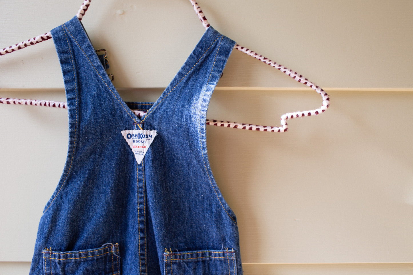 Vintage OshKosh Toddler Girls Overalls