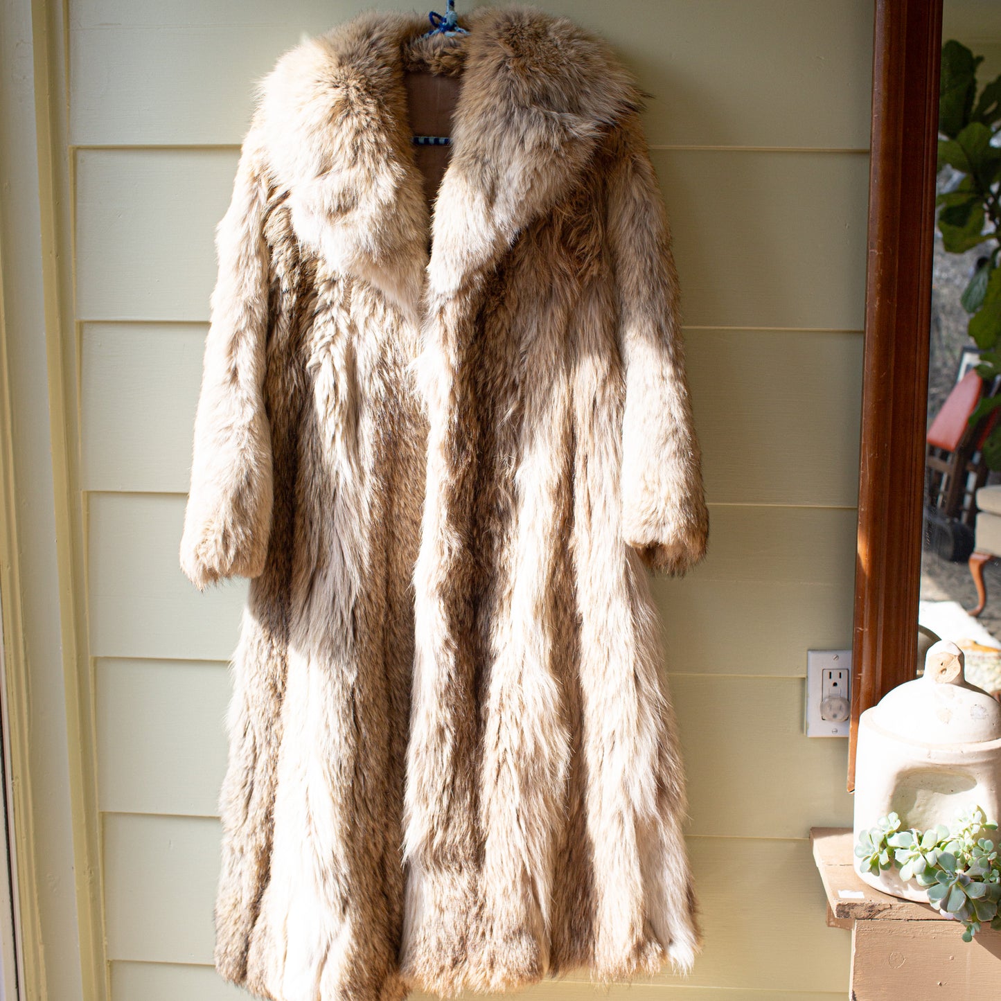 1970's Coyote Fur Coat