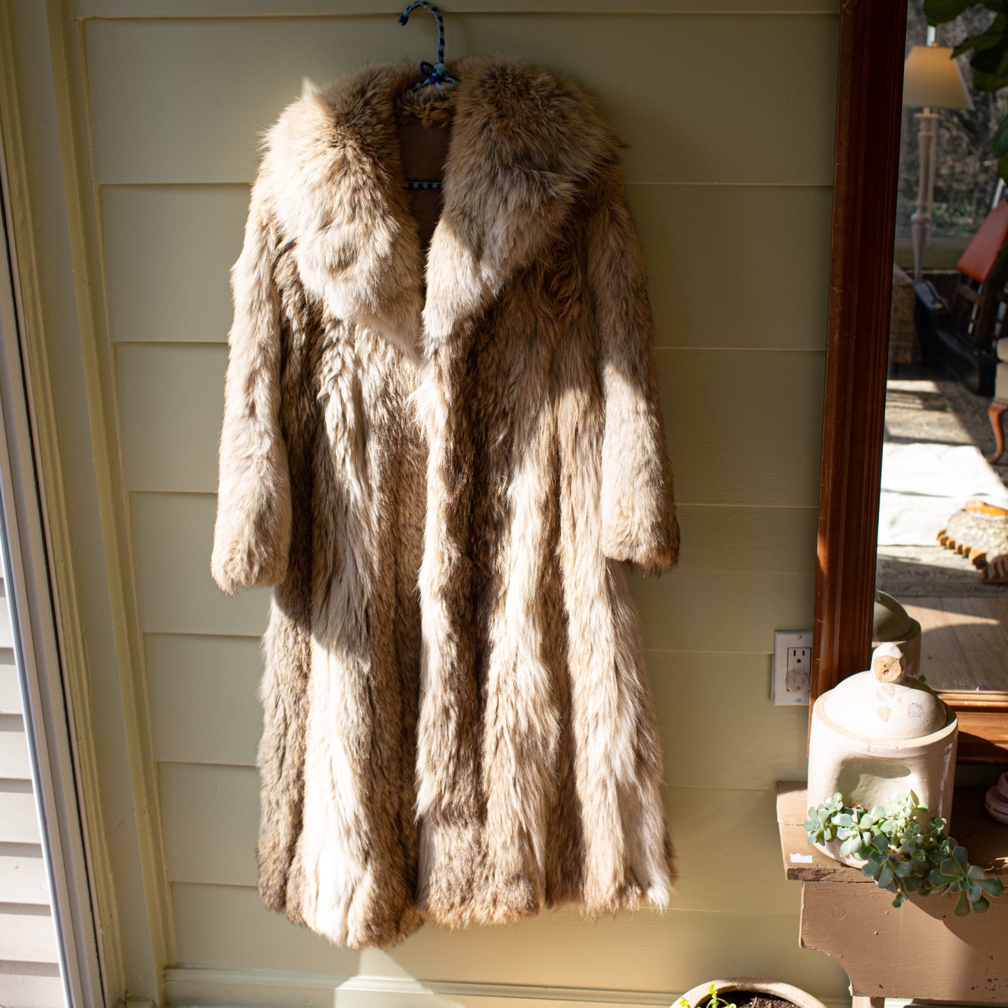 1970's Coyote Fur Coat