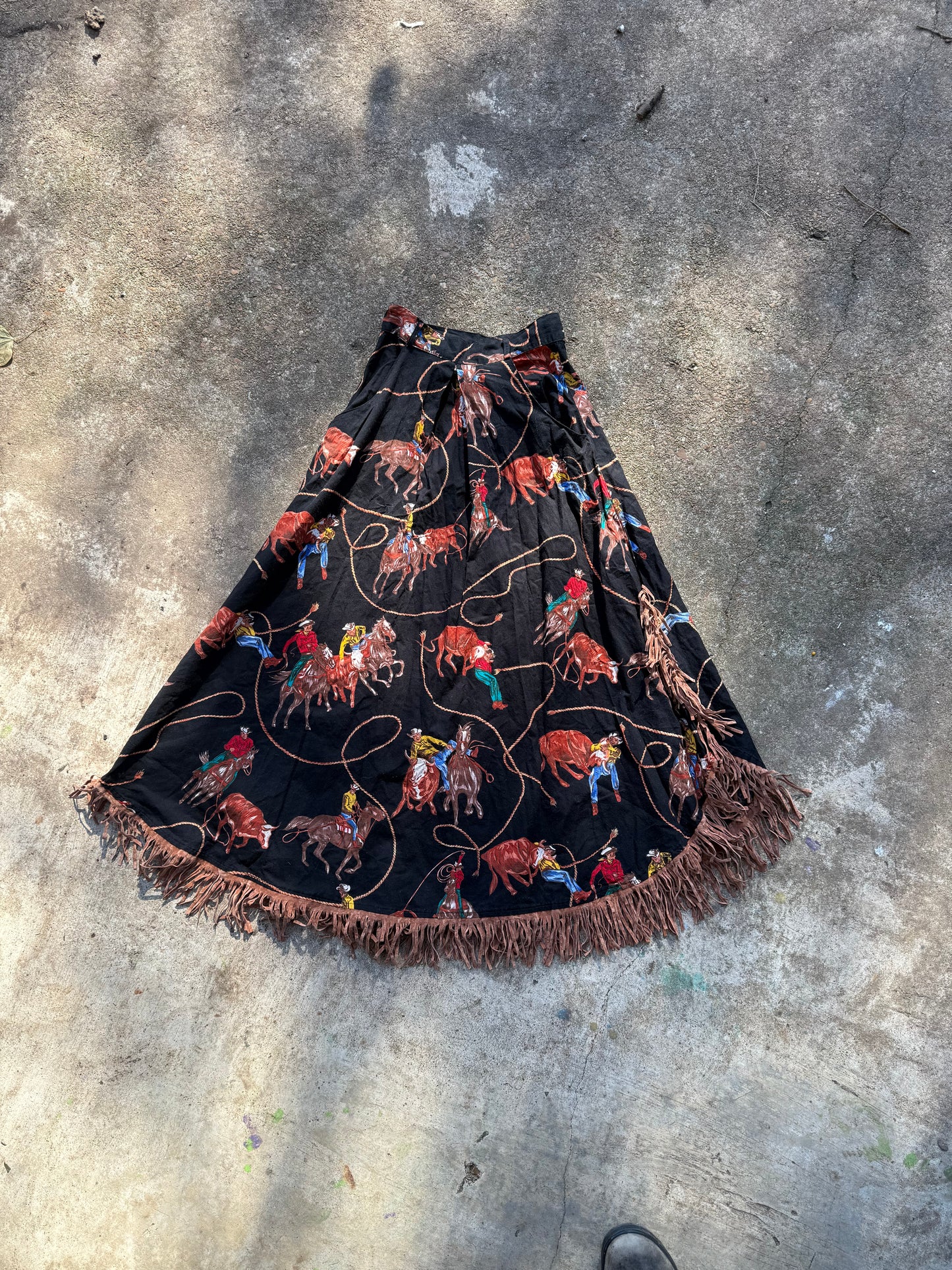 1980's Western Skirt