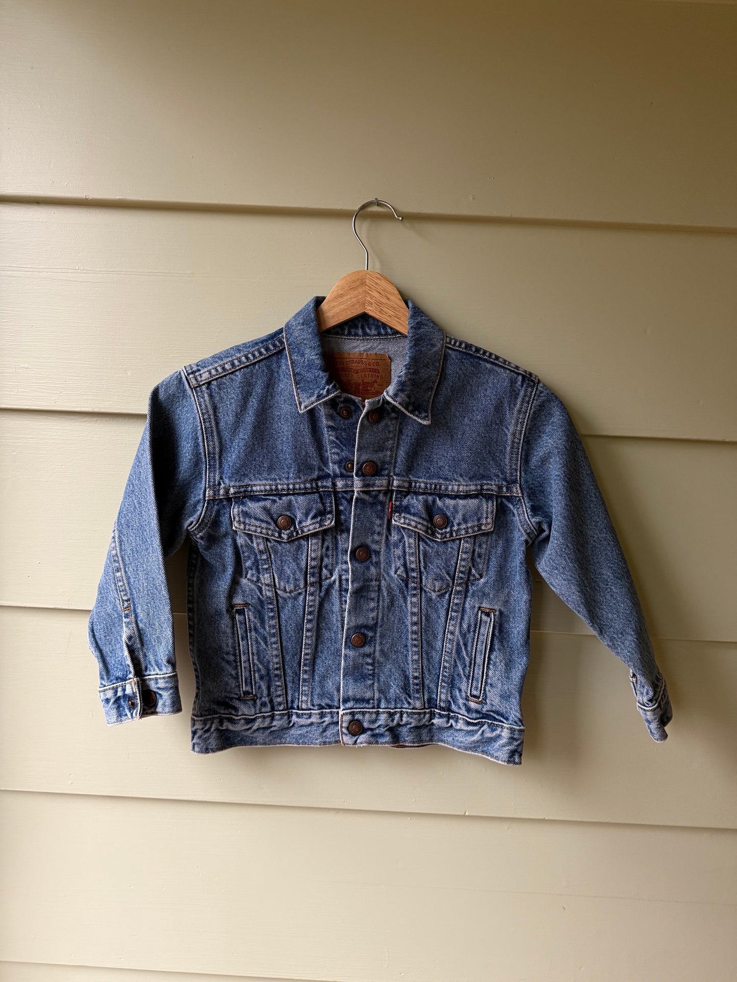 90's Kids Denim Jacket (Size 10)