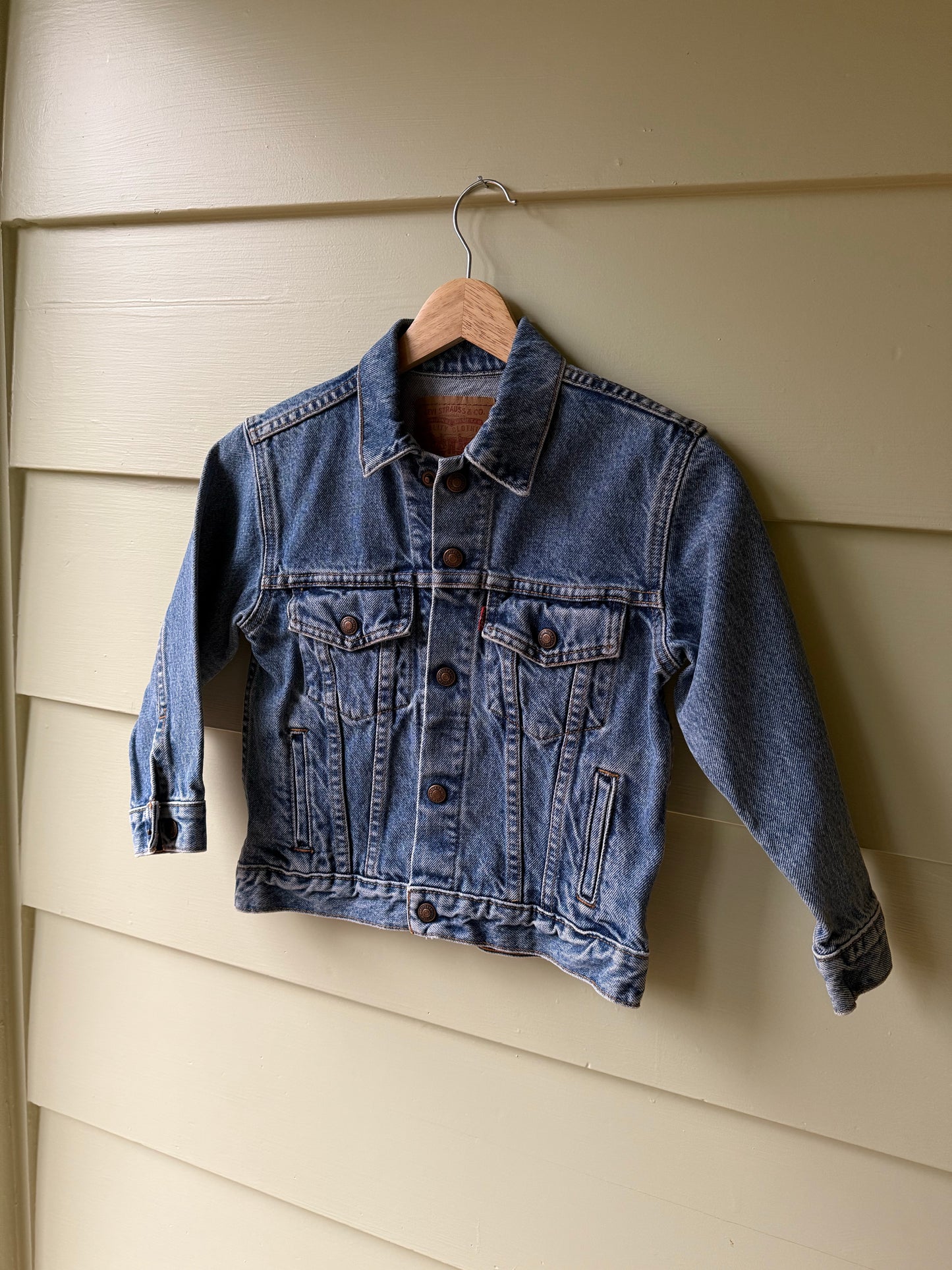 90's Kids Denim Jacket (Size 10)