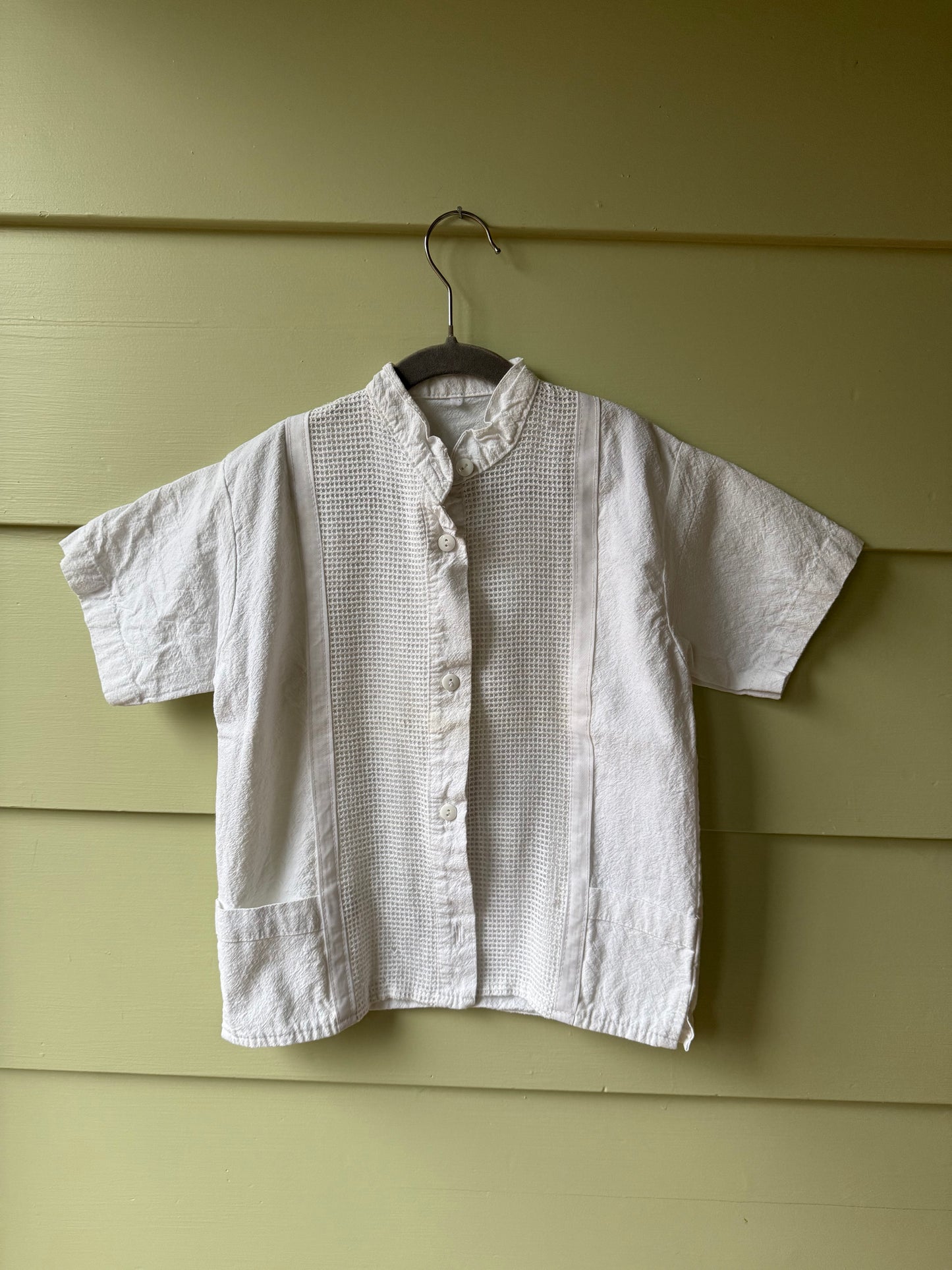 Vintage Kids S/S Button Up