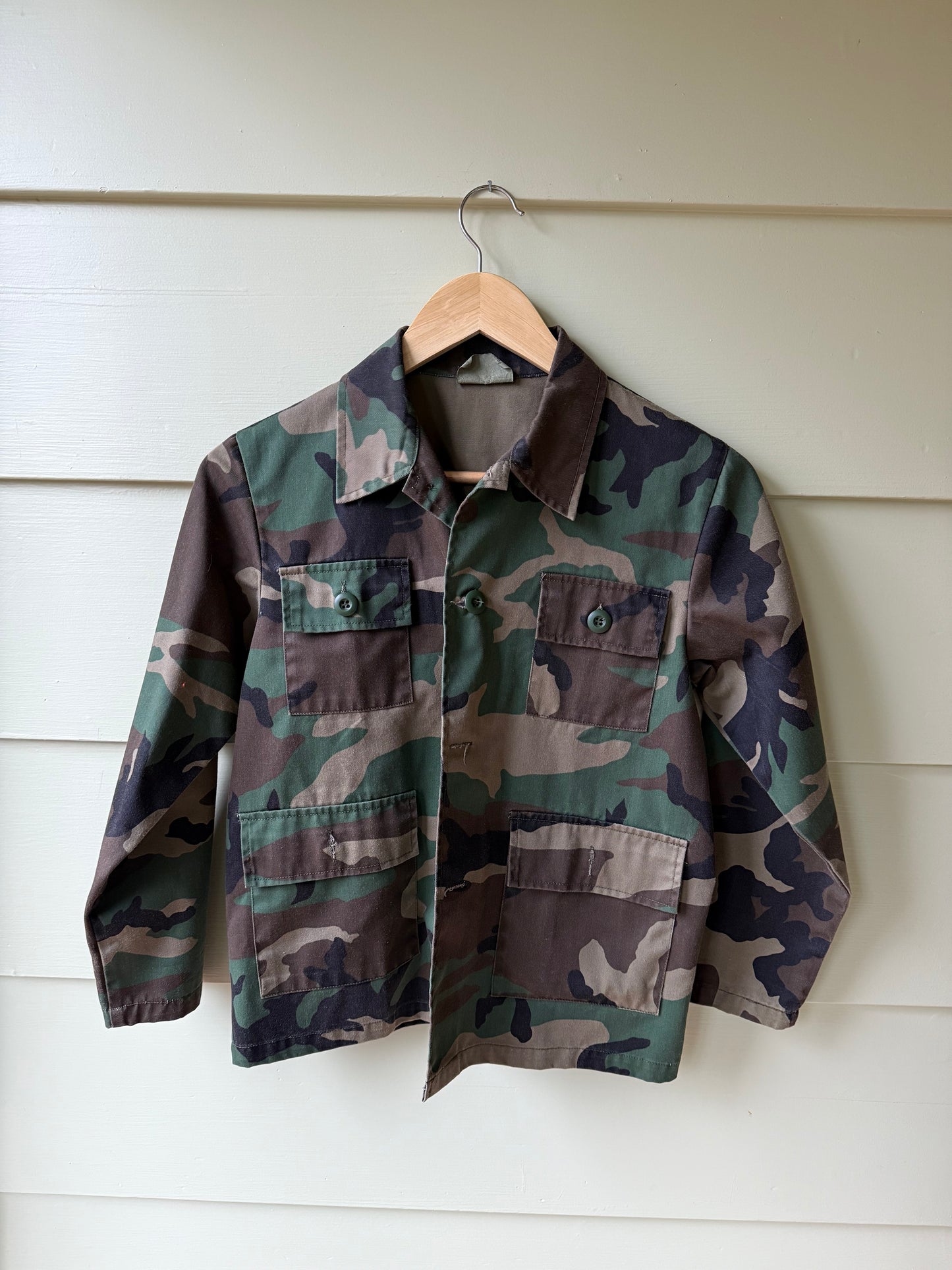 90's Camo Chore Jacket