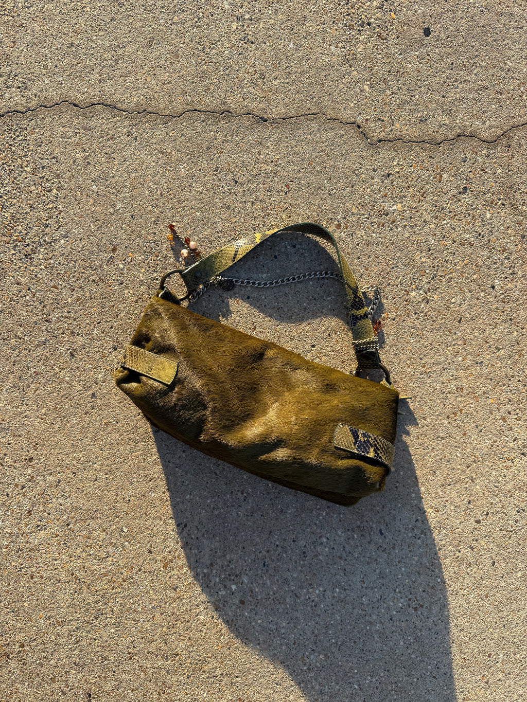 Y2K Calf Hair Purse