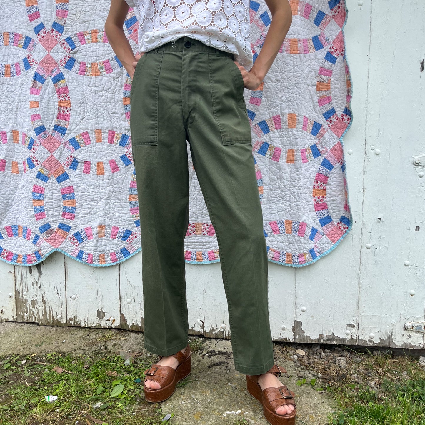 1980's Military Trousers