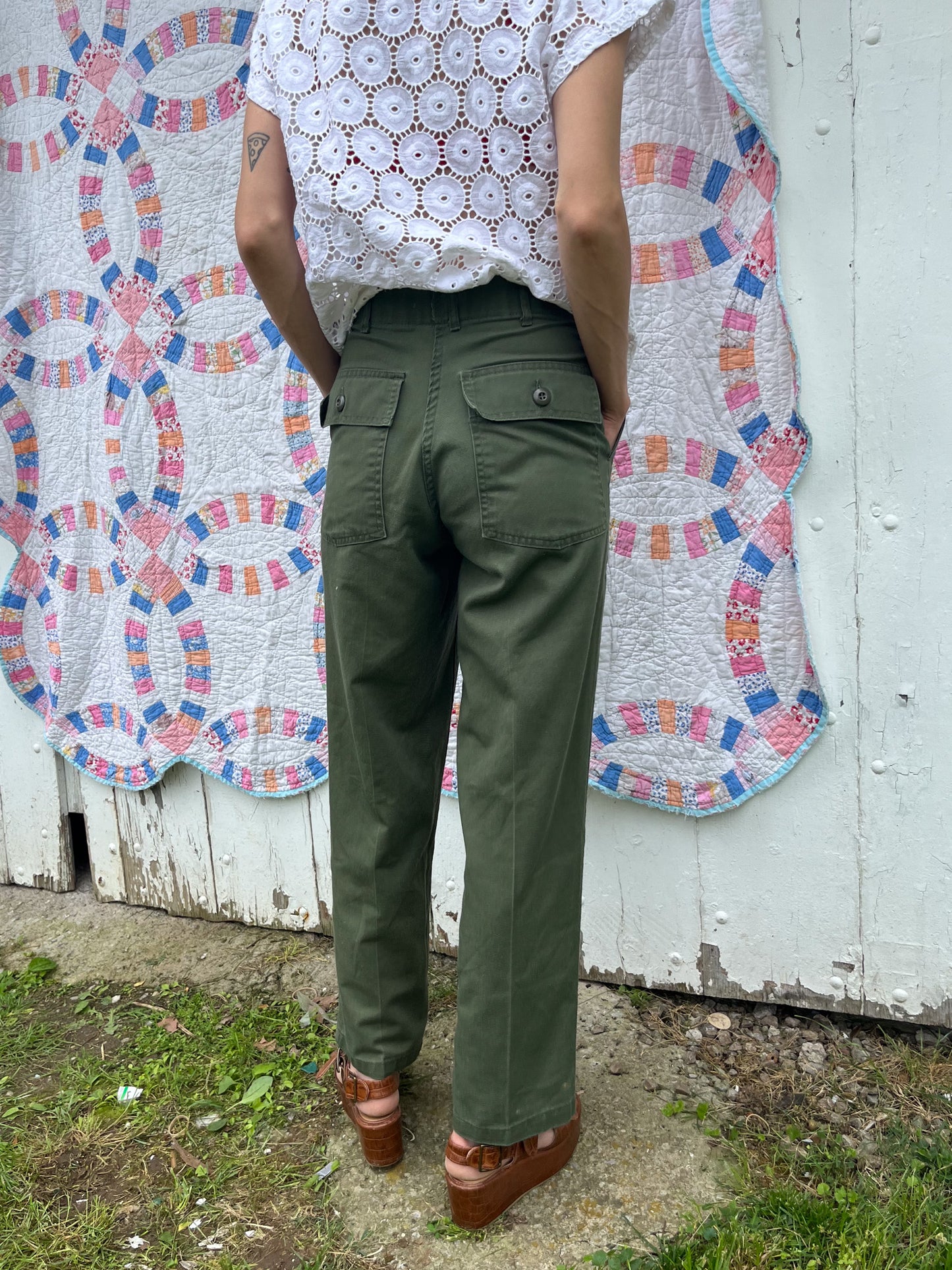 1980's Military Trousers