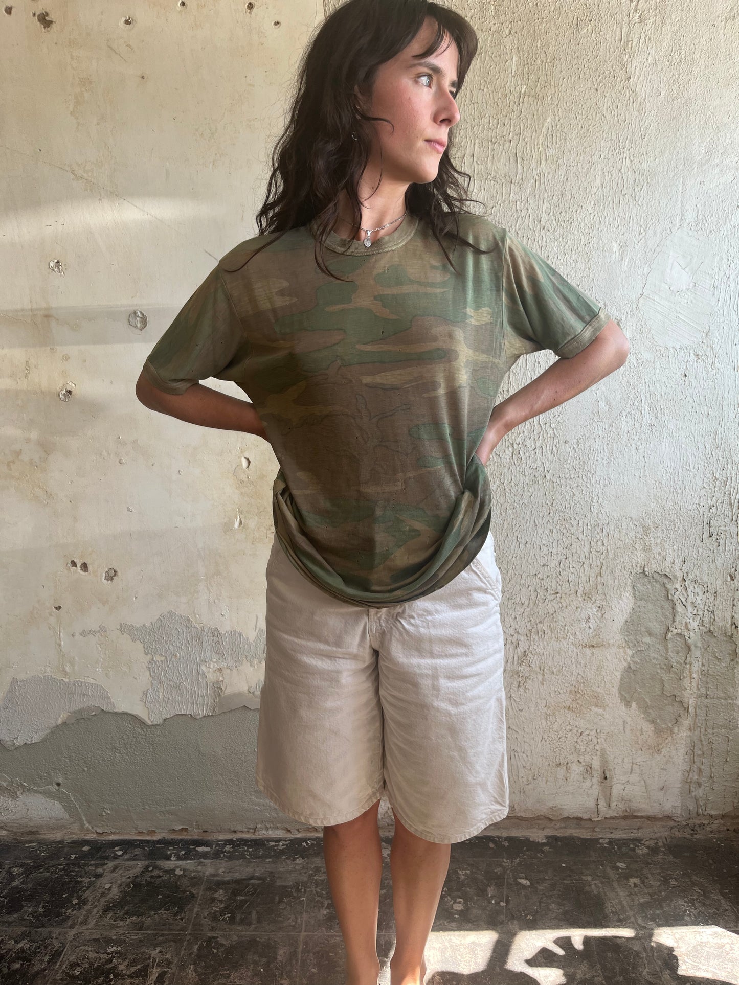 Thrashed 1970's Camo Tee