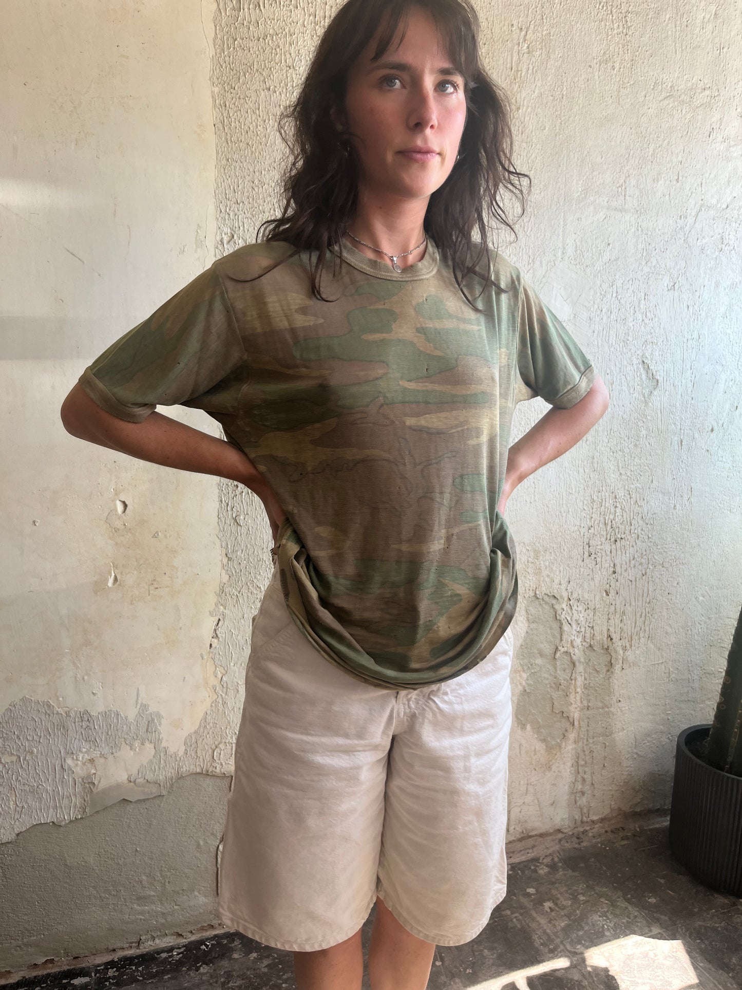 Thrashed 1970's Camo Tee