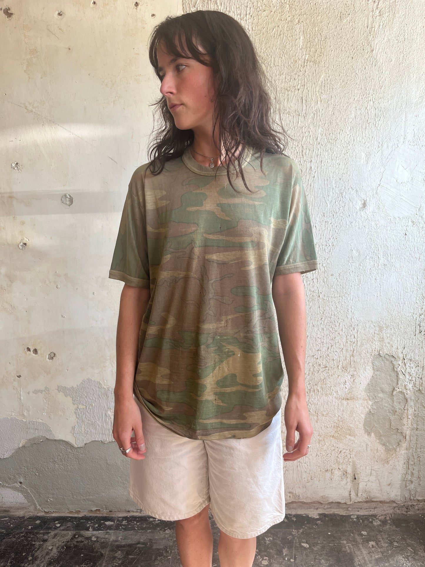 Thrashed 1970's Camo Tee