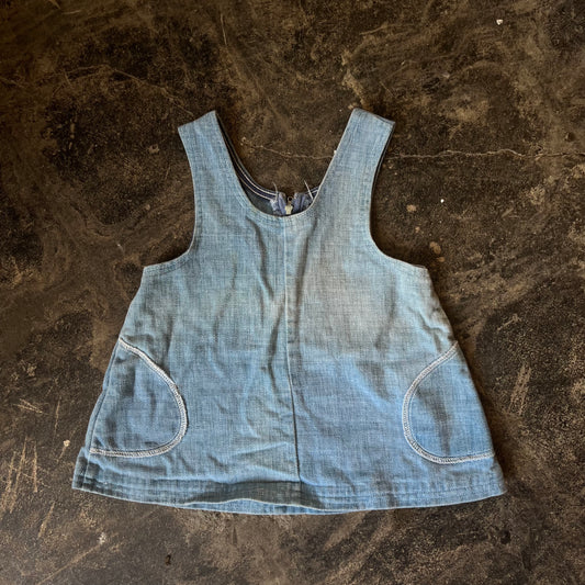 1970's Toddler Denim Jumper