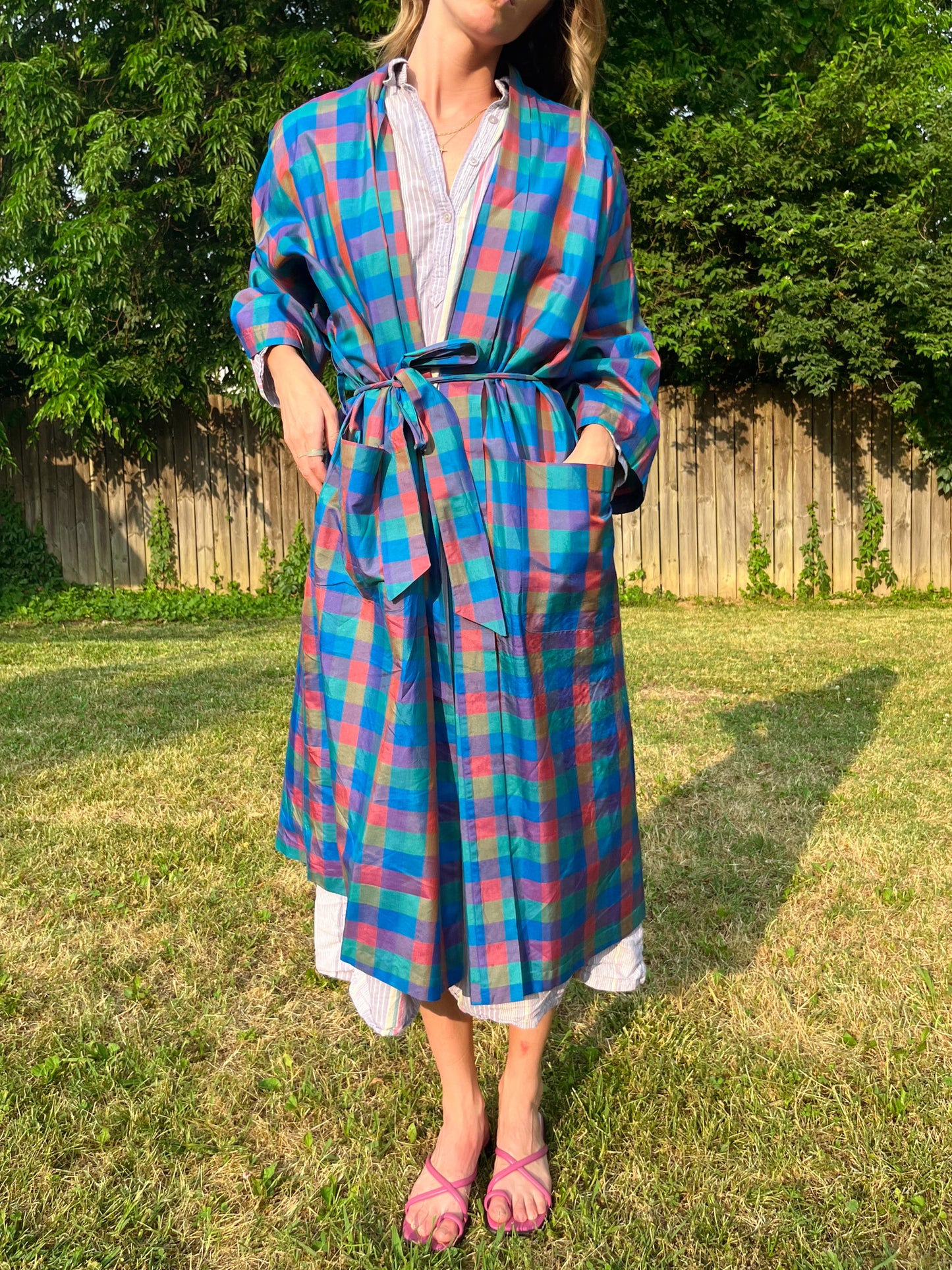 1980's Silk Robe