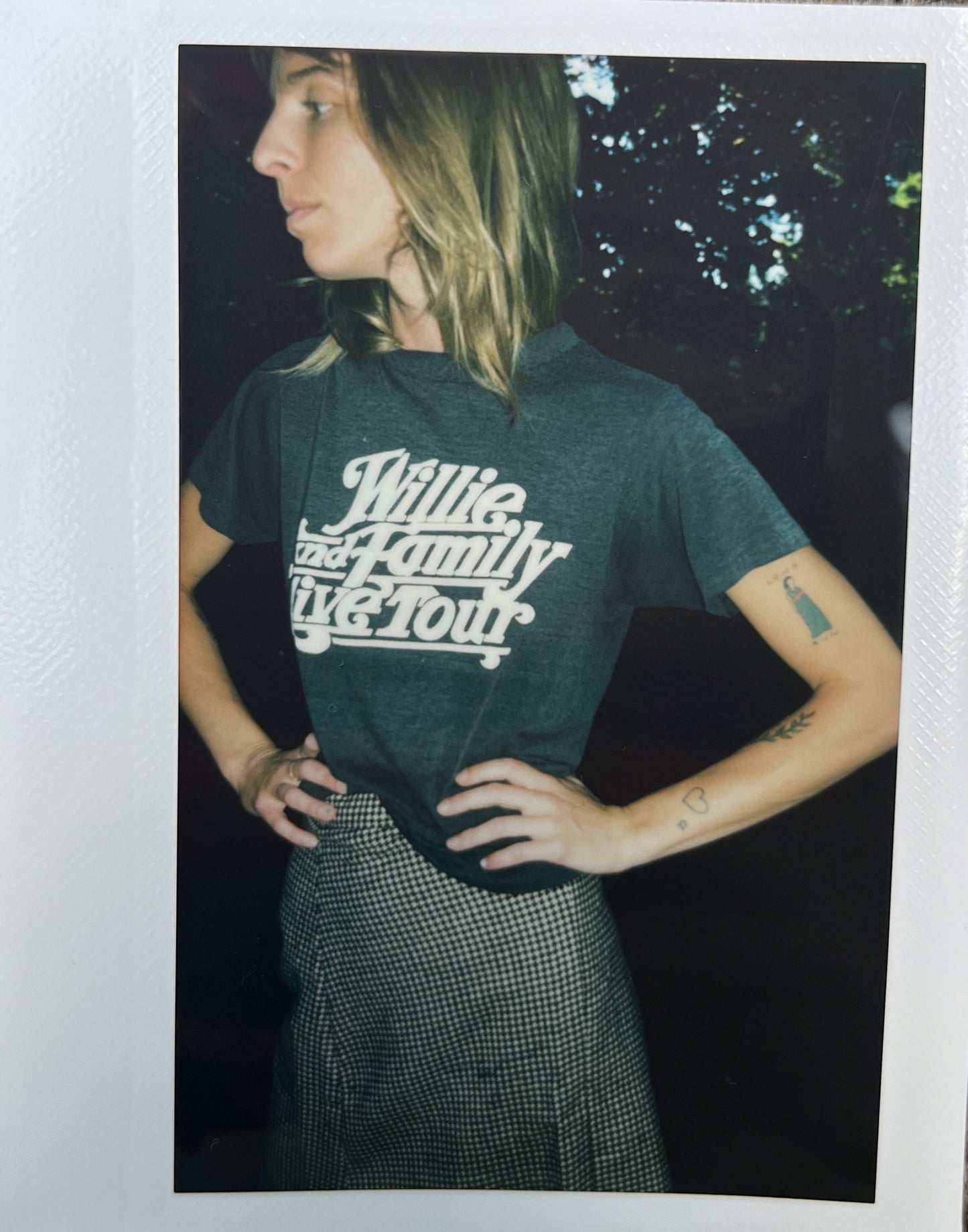 1970's Willie Nelson and Family Live Tee