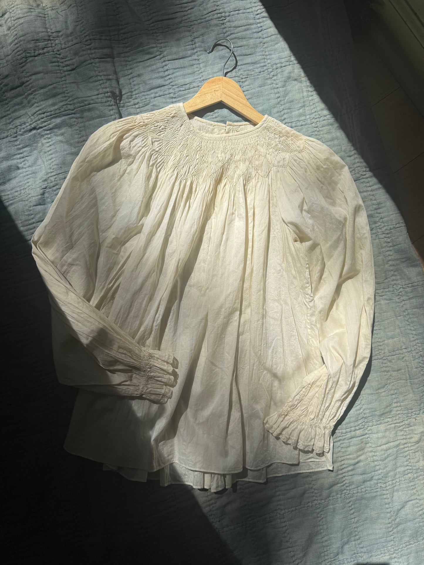 1940's Smocked Blouse