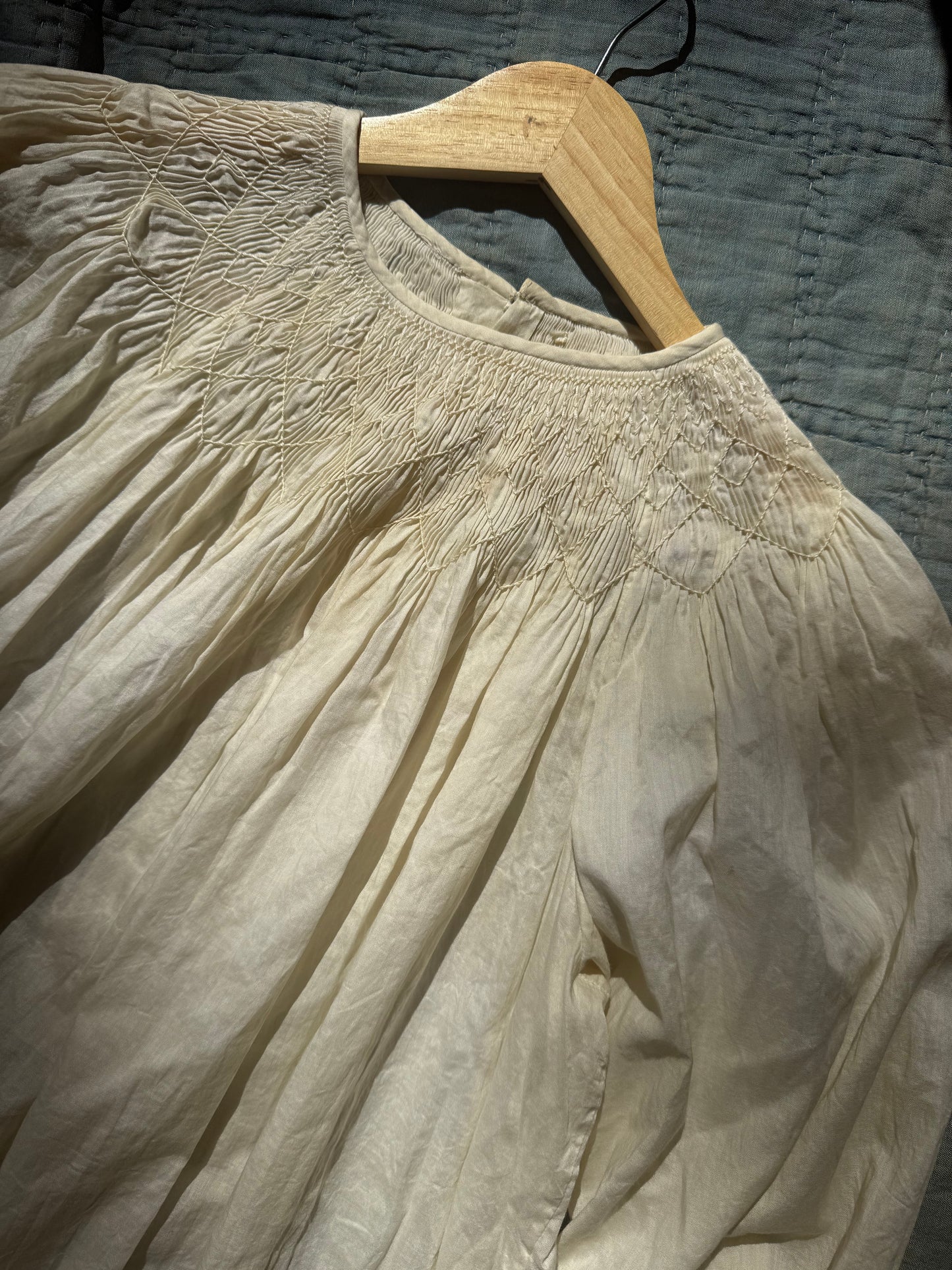 1940's Smocked Blouse