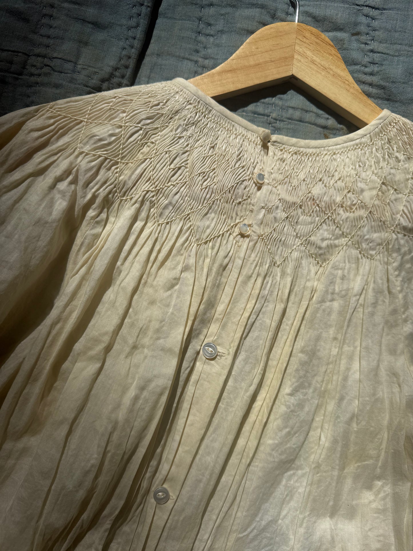 1940's Smocked Blouse