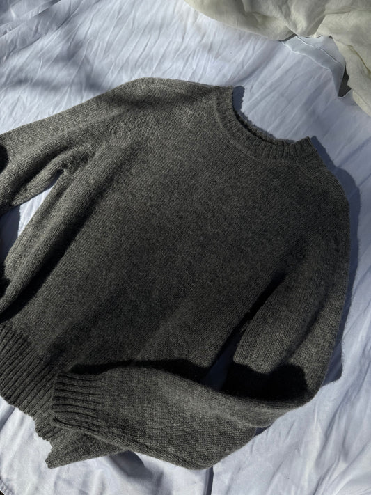 1980's Gray Wool Sweater