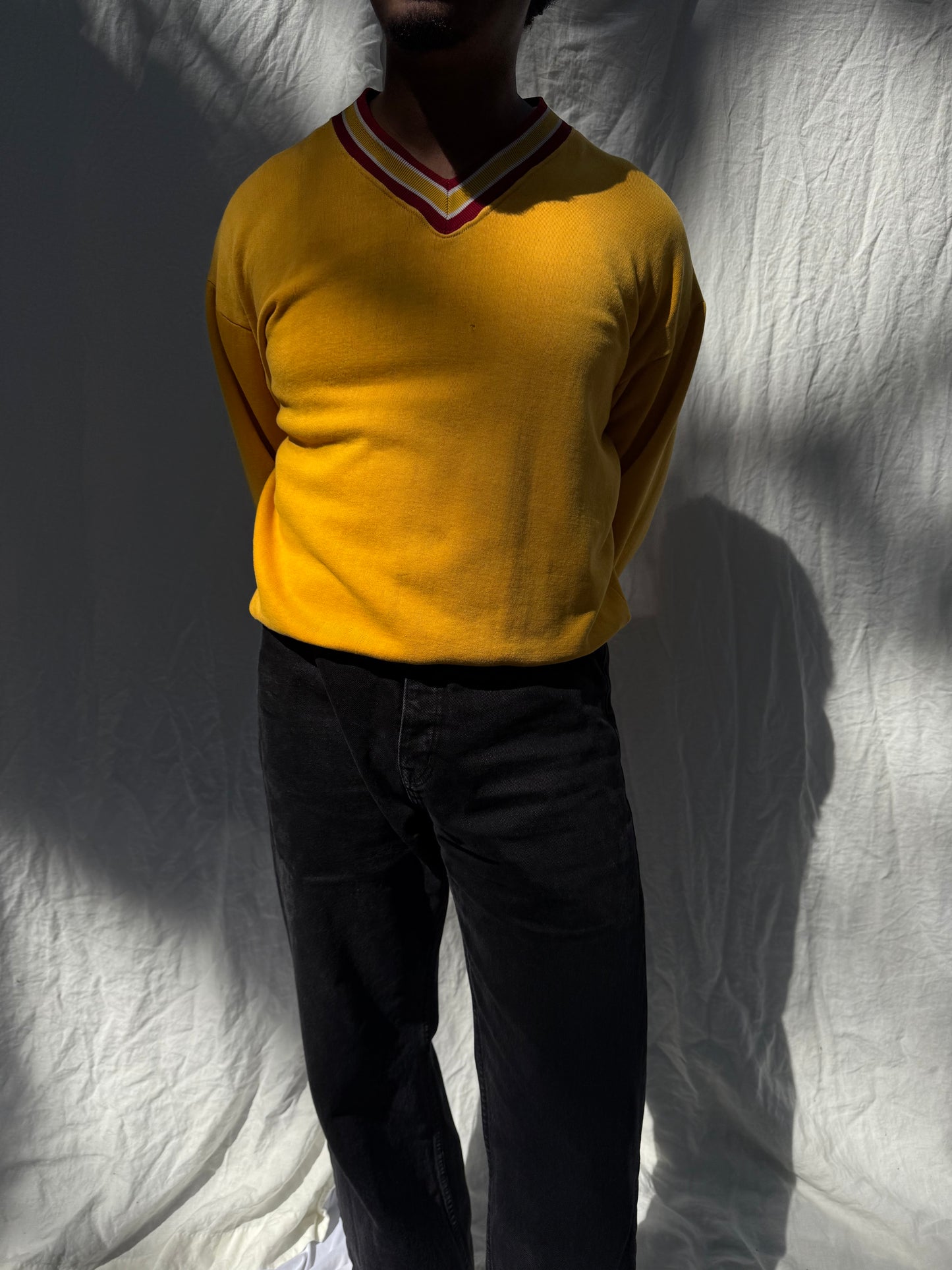 1970's Yellow Crewneck Sweatshirt