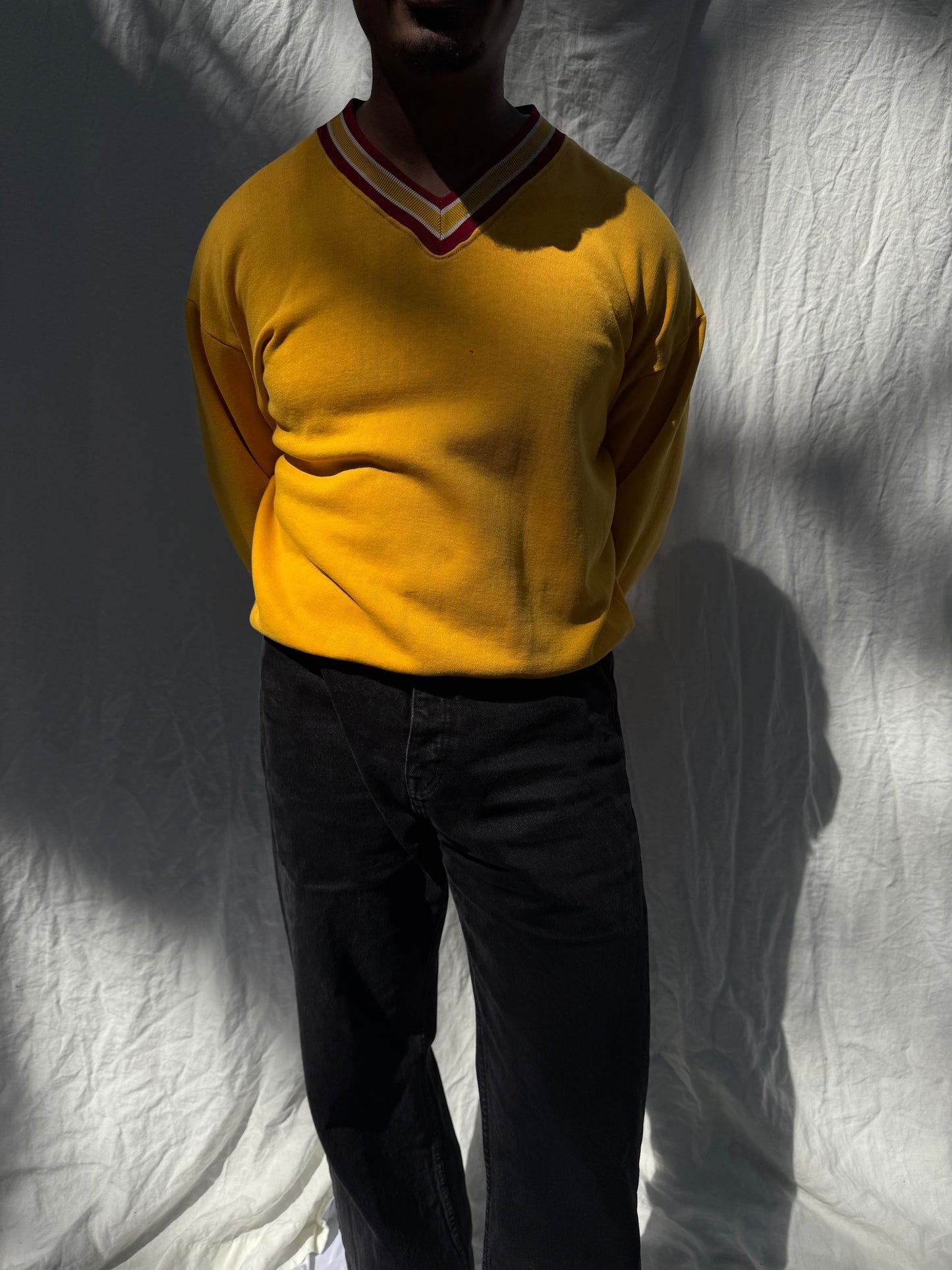 1970's Yellow Crewneck Sweatshirt