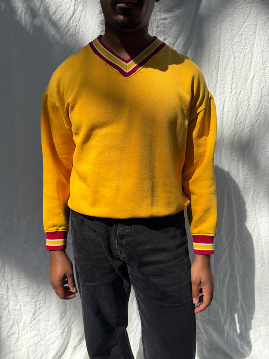 1970's Yellow Crewneck Sweatshirt