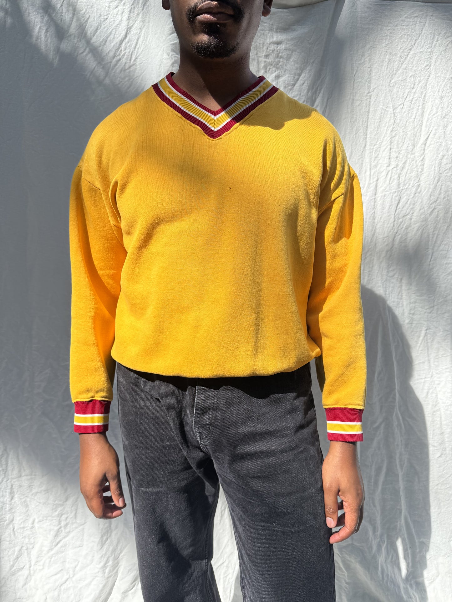 1970's Yellow Crewneck Sweatshirt